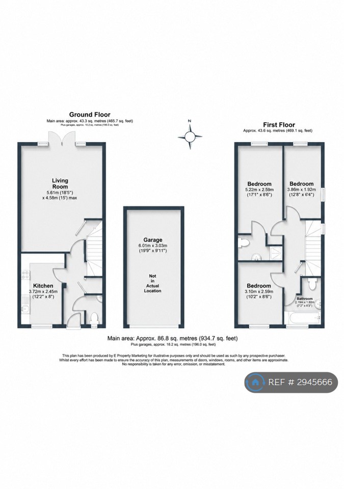 Mill Pond Crescent, Chichester floorplan