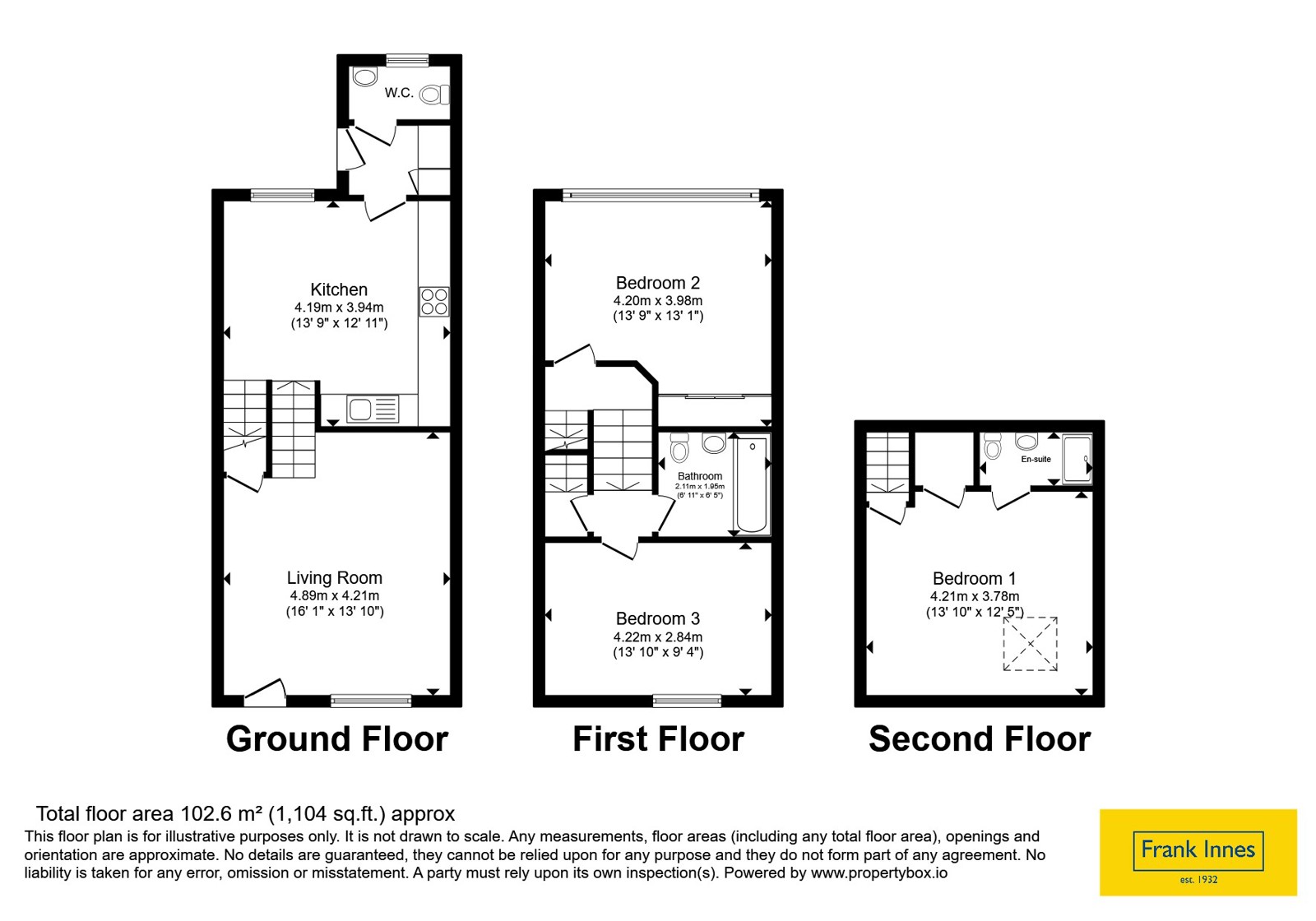 3, Shaw Street, Nottinghamshire floorplan