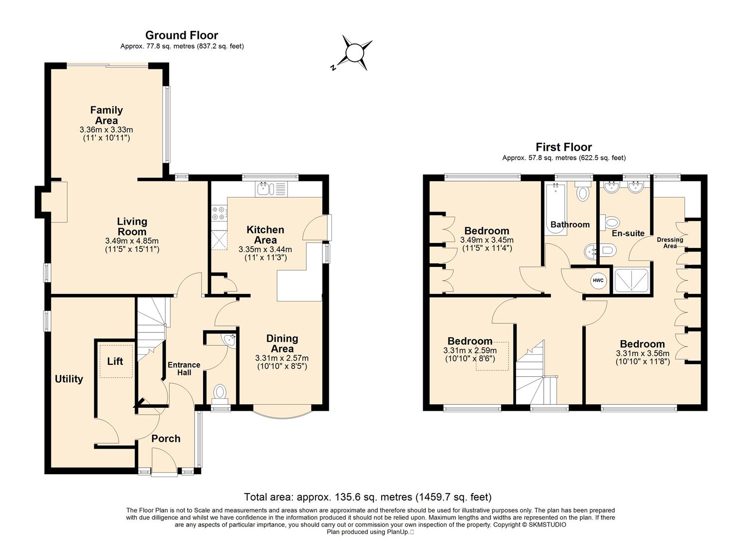 5, Bartel Close, Leverstock Green floorplan