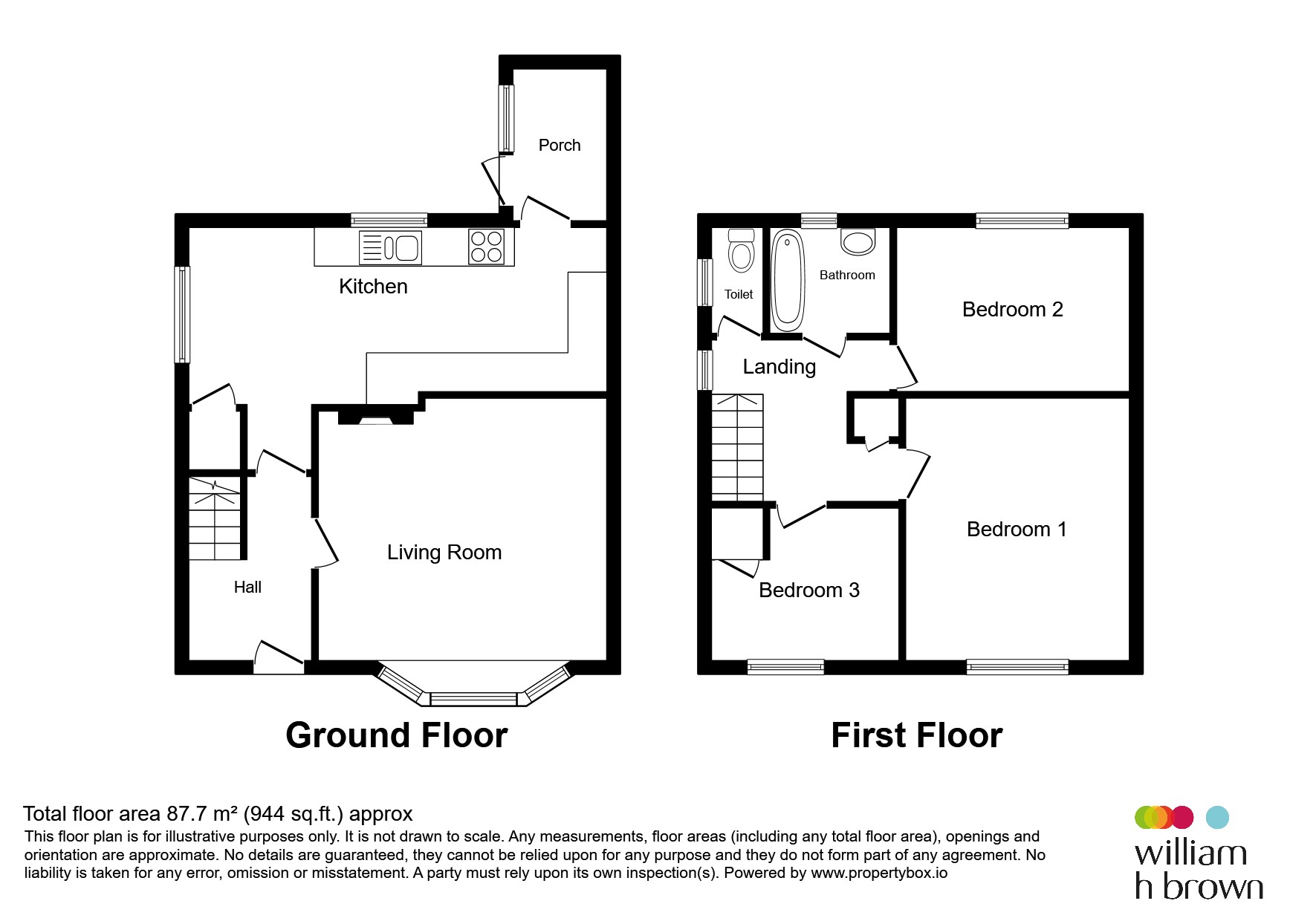 3, Netherfield Crescent, Wakefield floorplan
