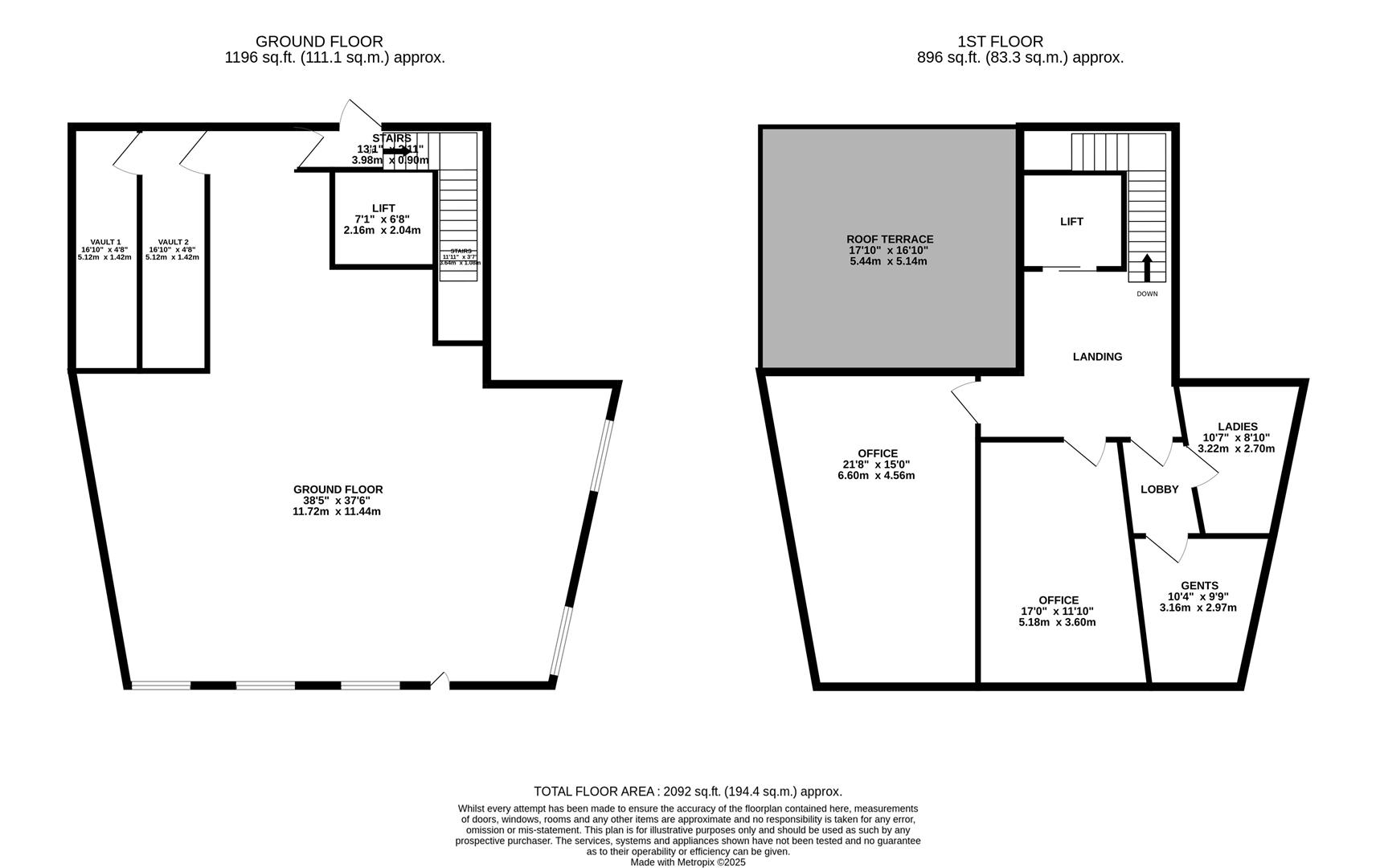 6, Market Square, Waltham Abbey floorplan