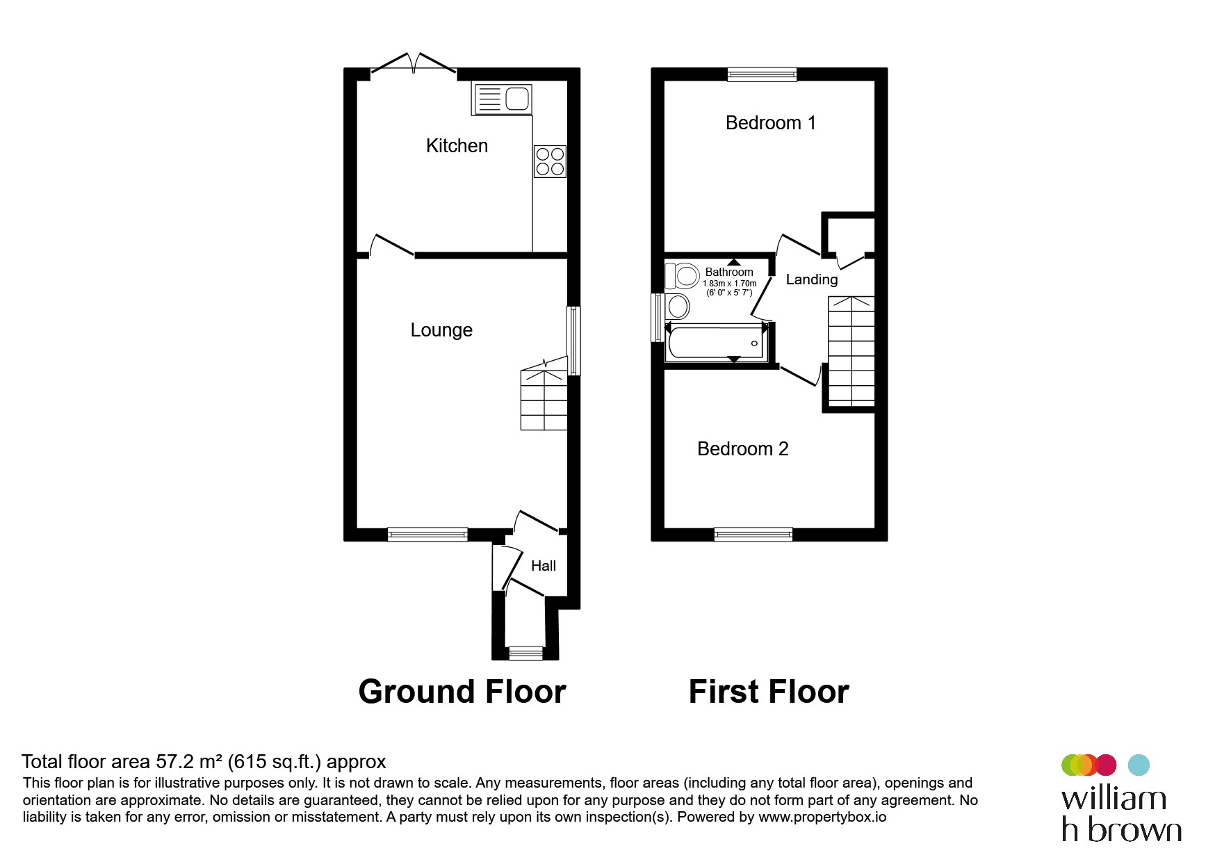 37, Horse Bank Drive, Huddersfield floorplan