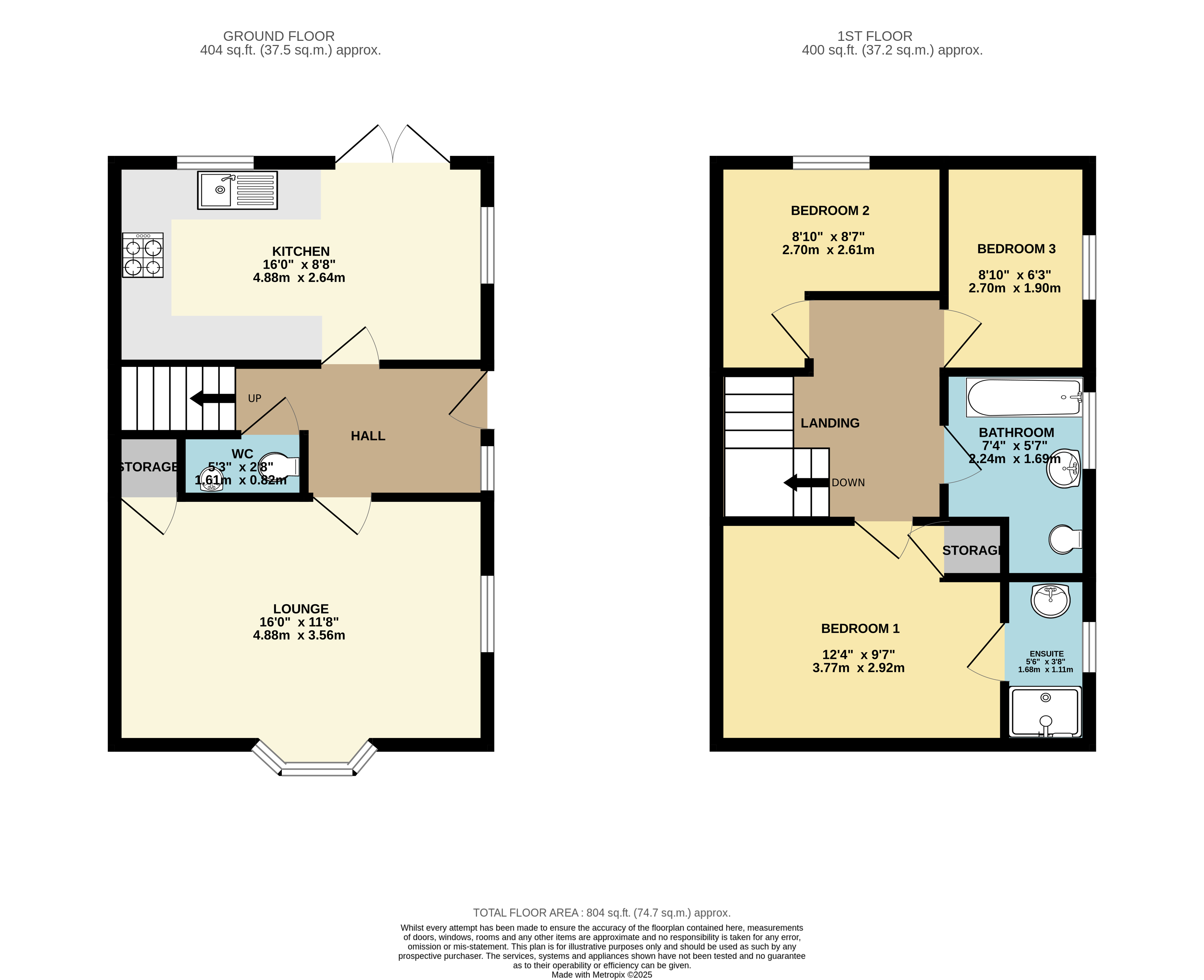 2, Hedingham Road, Chafford Hundred floorplan