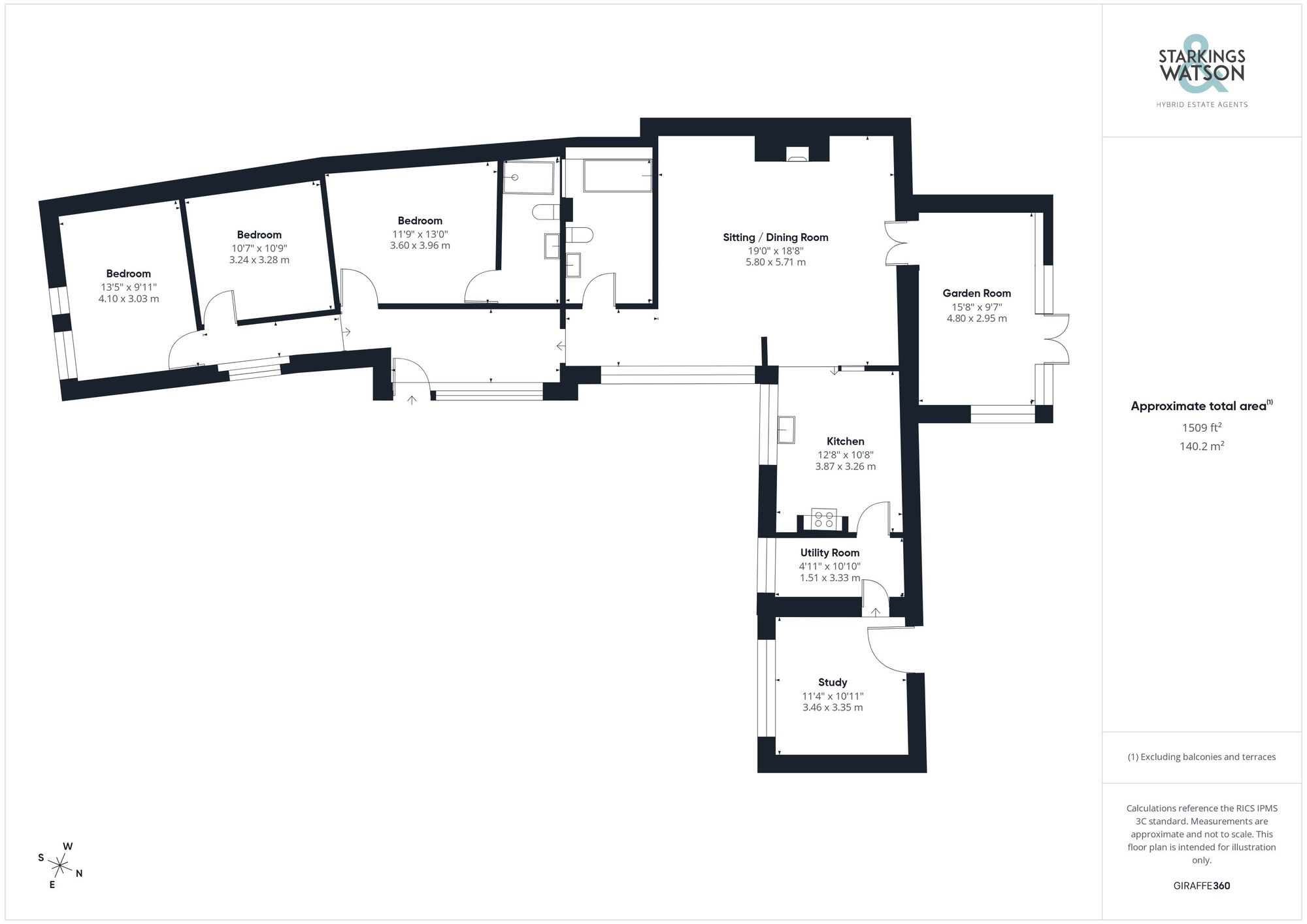 Jalu Barn The Green, Norwich floorplan