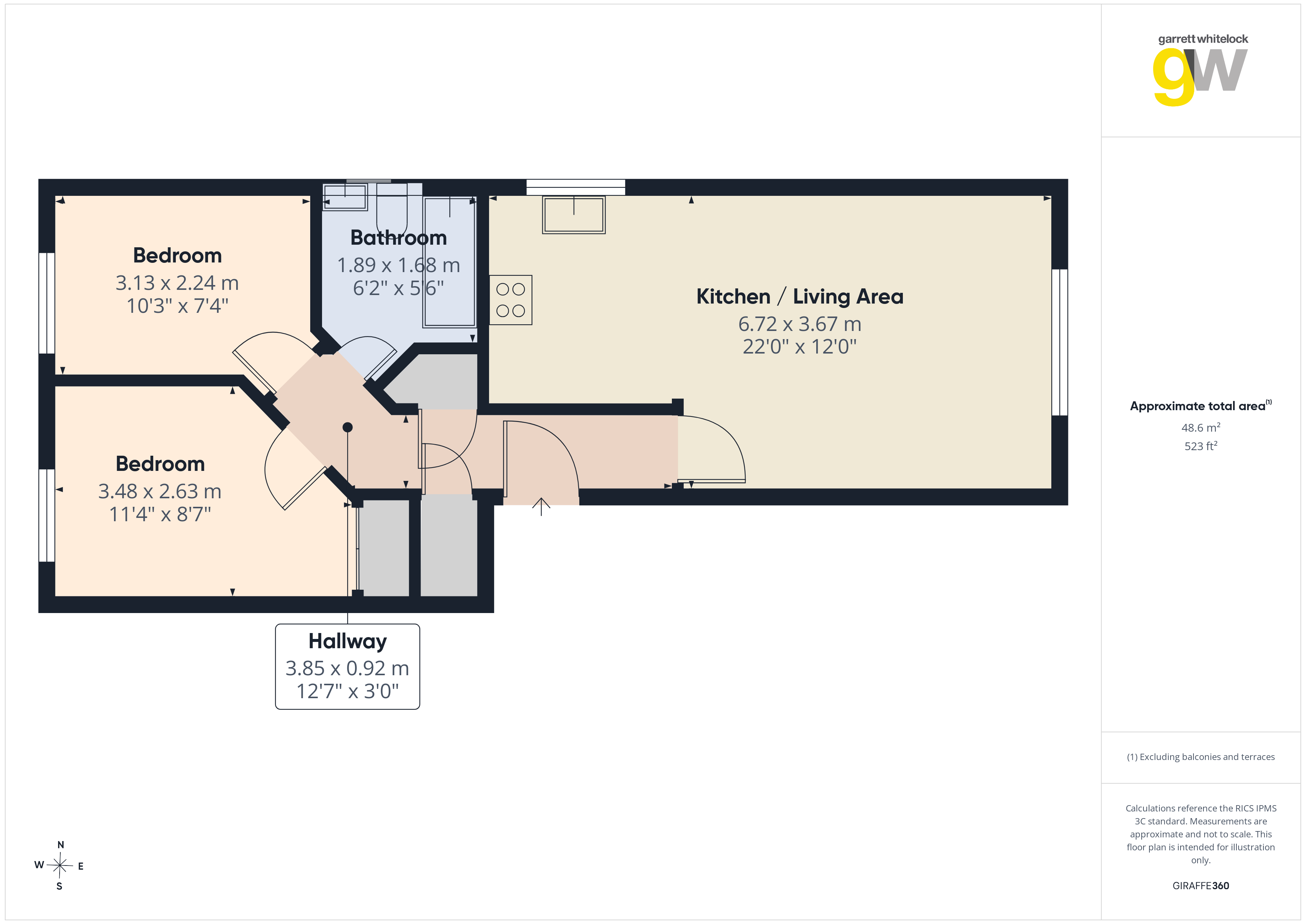 Sheppard Drive, Bermondsey floorplan