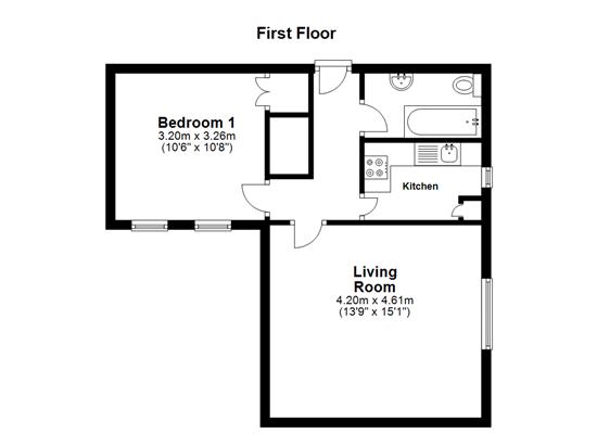 1 Bedrooms Flat to rent in Bedford Place, Maidstone ME16