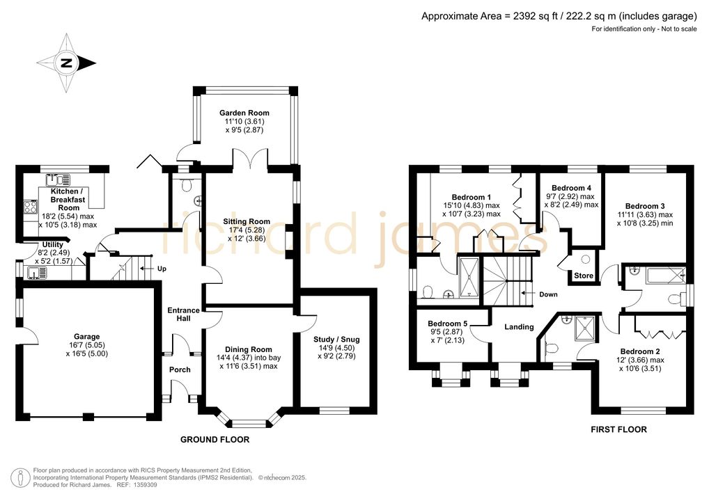 7, Newmeadow Copse Peatmoor, Peatmoor floorplan