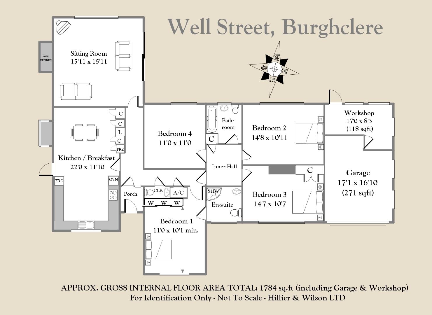 BRICES, Well Street, Newbury floorplan