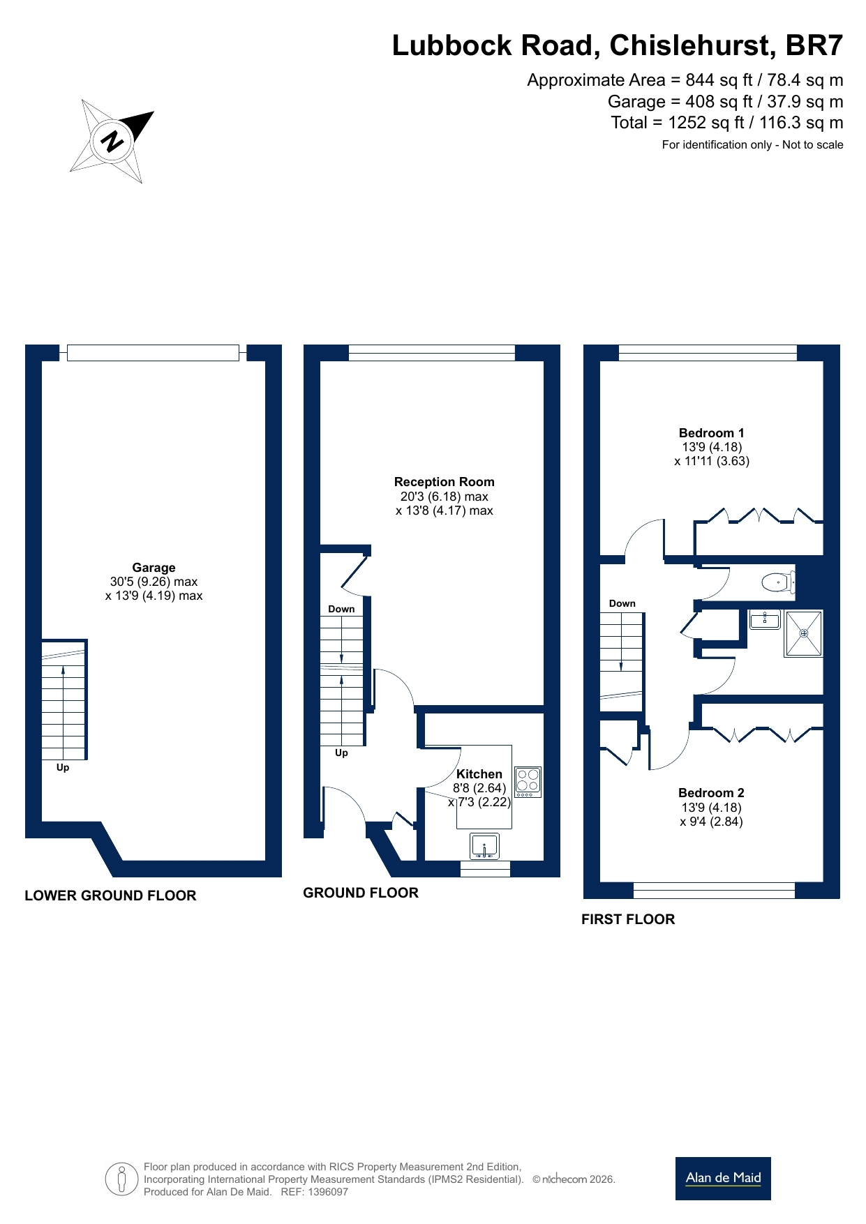 6 Kincraig,, Lubbock Road, Chislehurst floorplan
