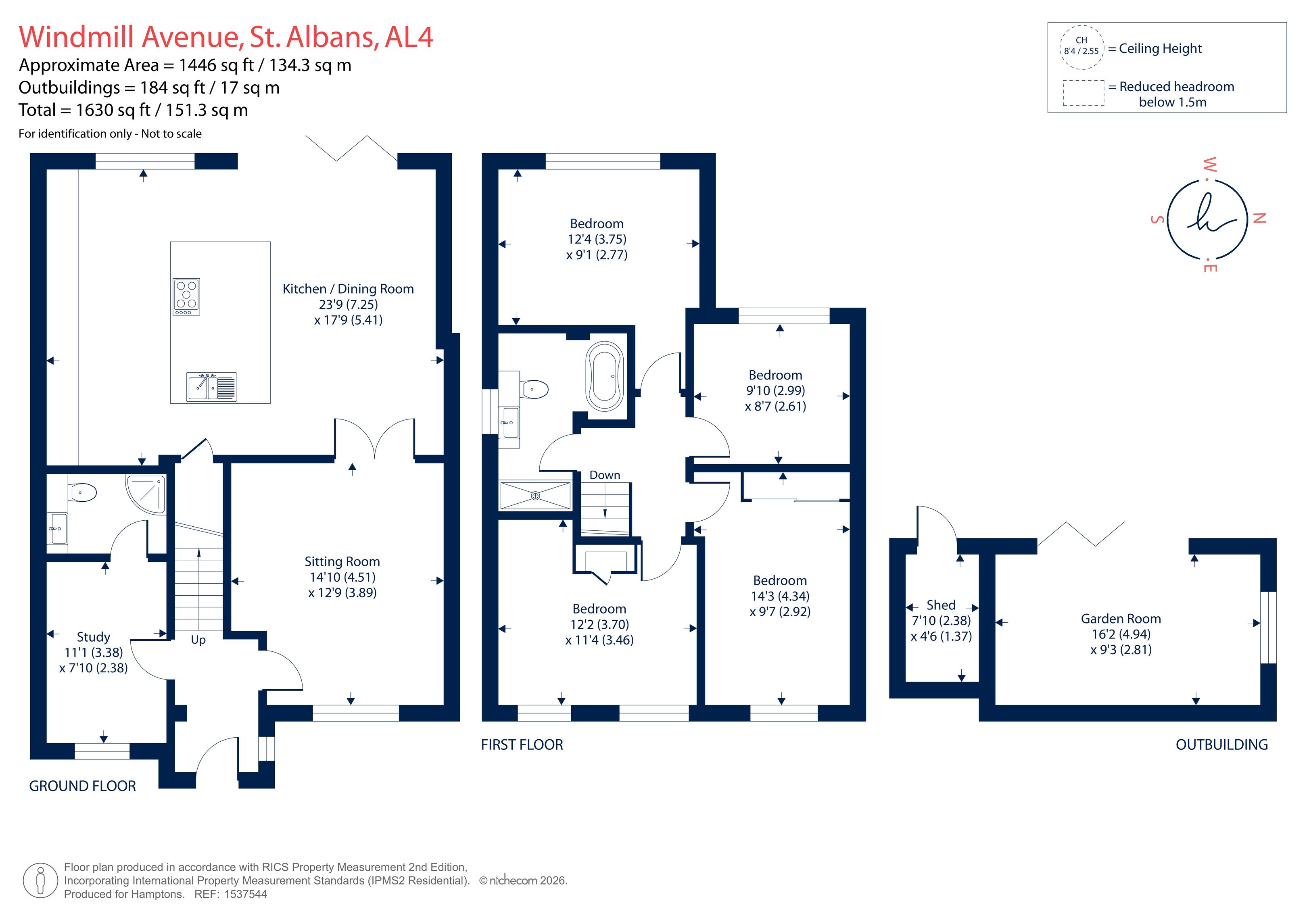 Windmill Avenue, St. Albans floorplan