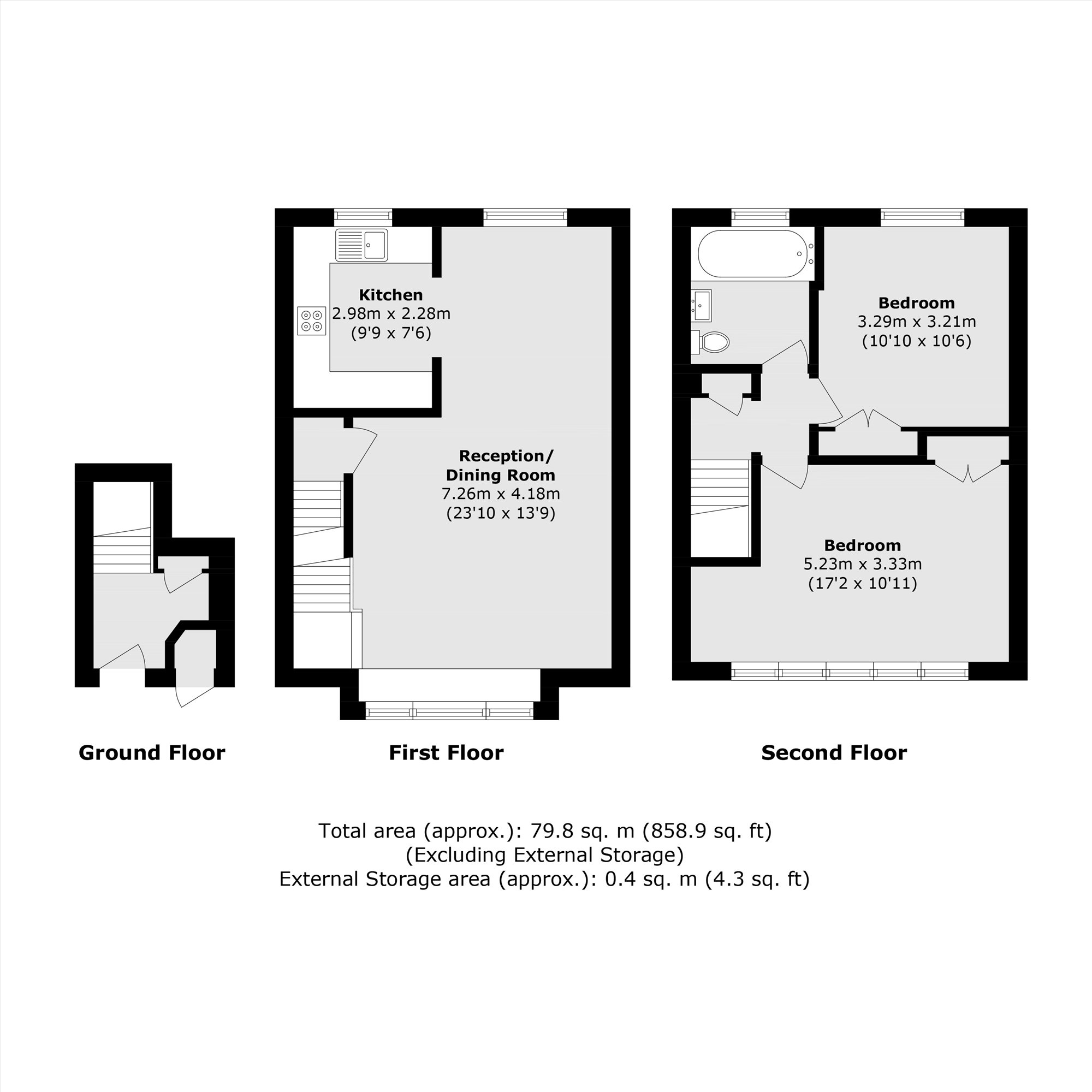 Southbourne Gardens, Eltham floorplan