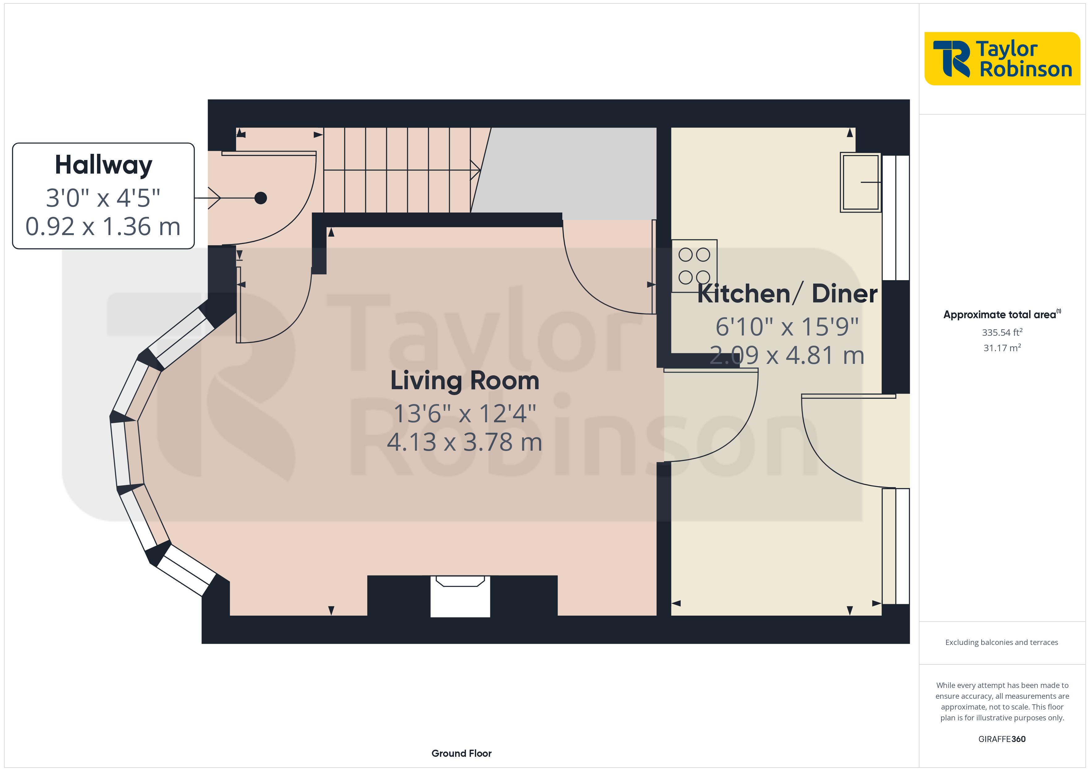 Lyndhurst Close, Crawley RH11, 2 bedroom terraced house for sale