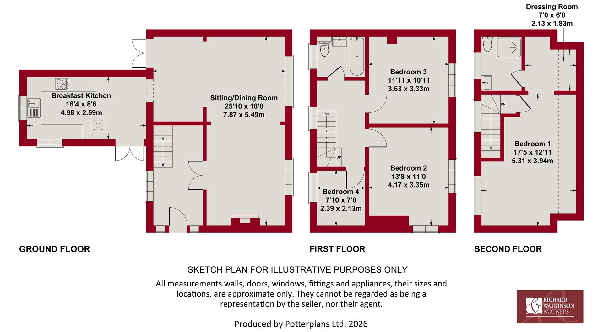 12, Keel Drive, Bottesford floorplan