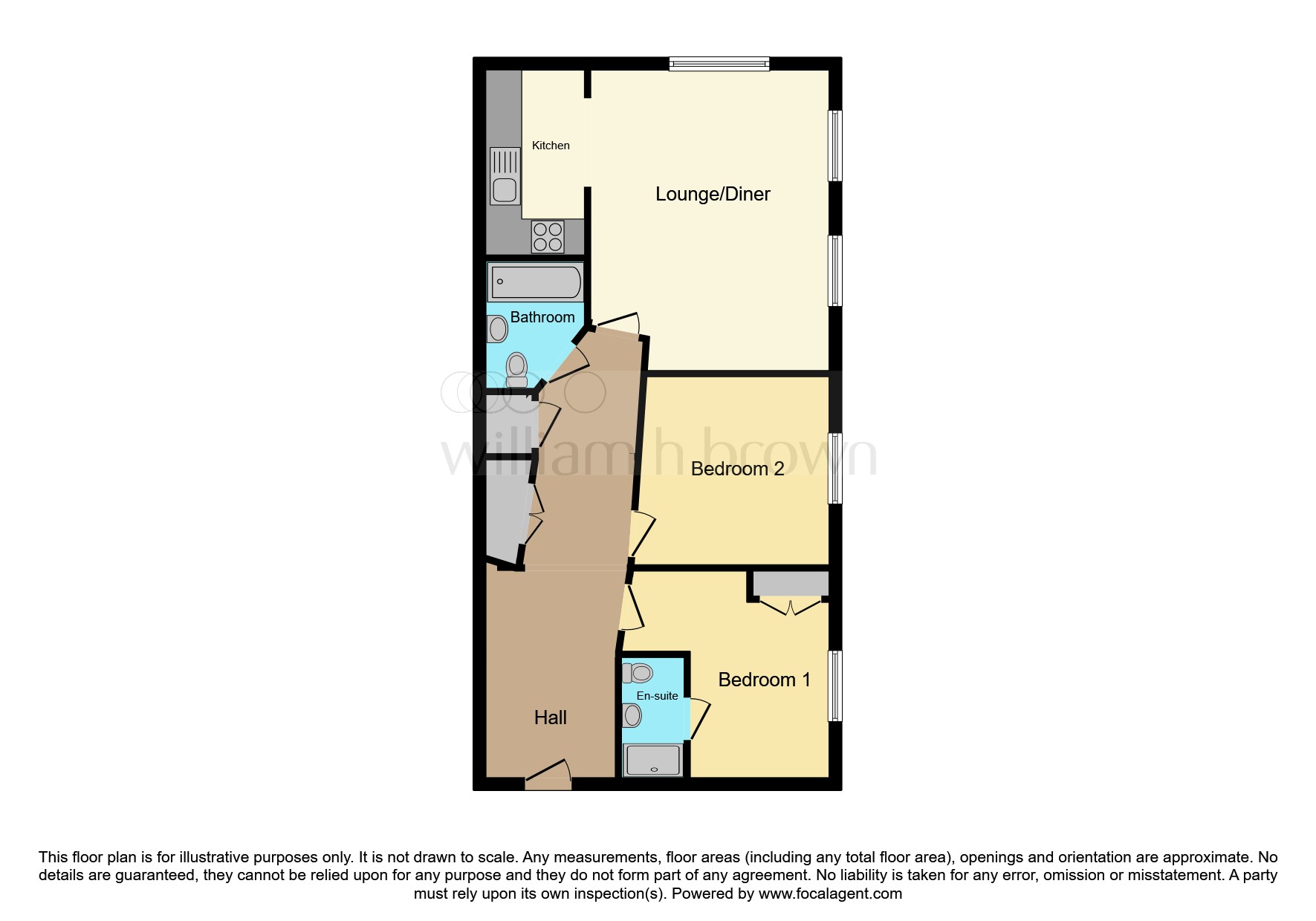 2, Hermitage Court, Honeywell Close, Leicester floorplan