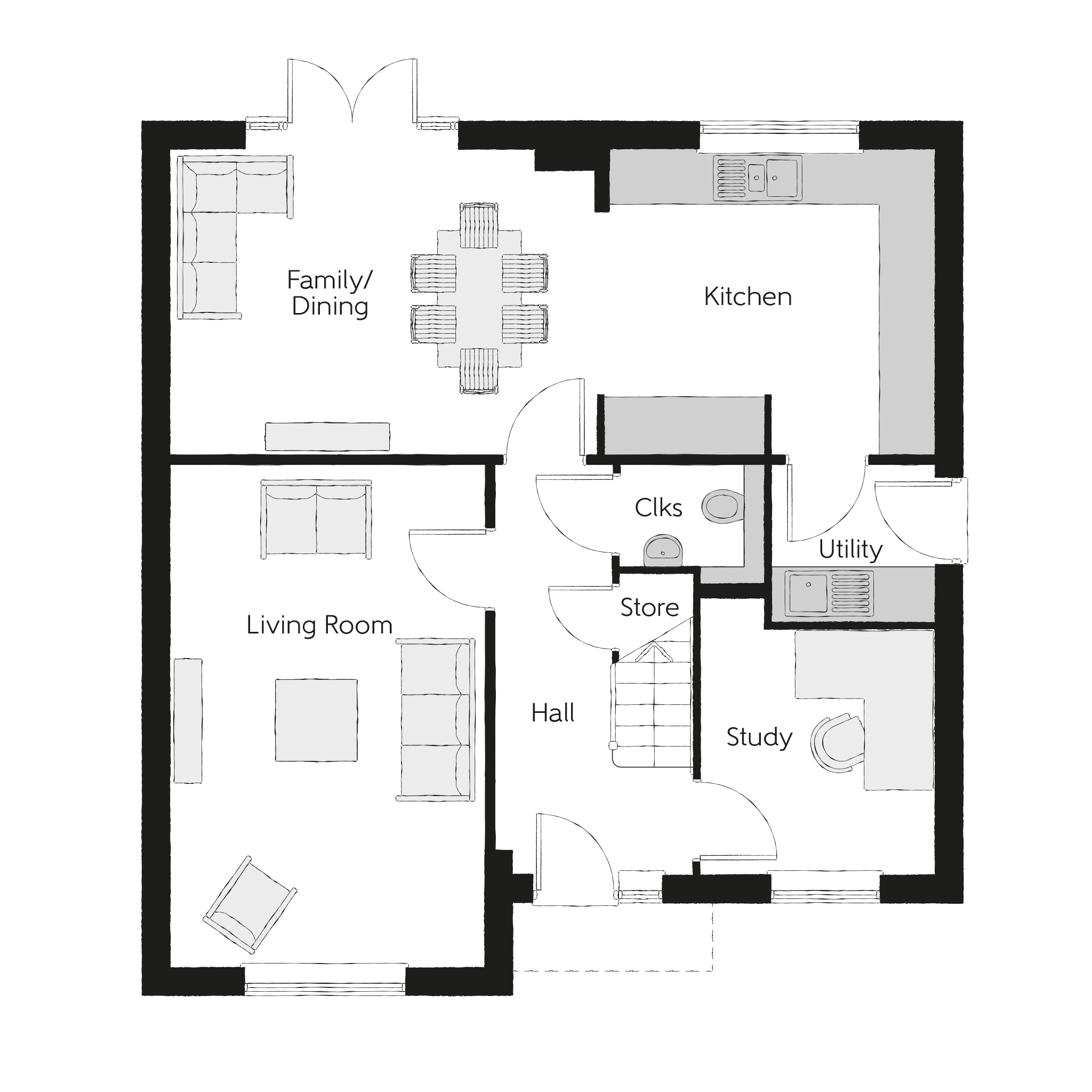 West Hope Grant's Road, Aldershot floorplan