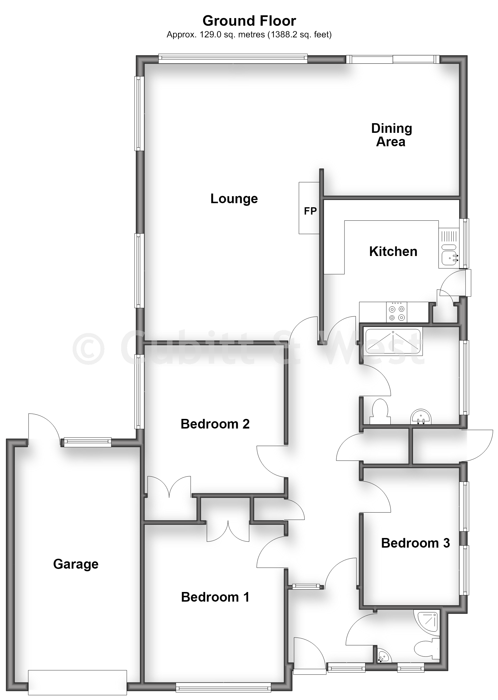 7, Creek End, Emsworth floorplan