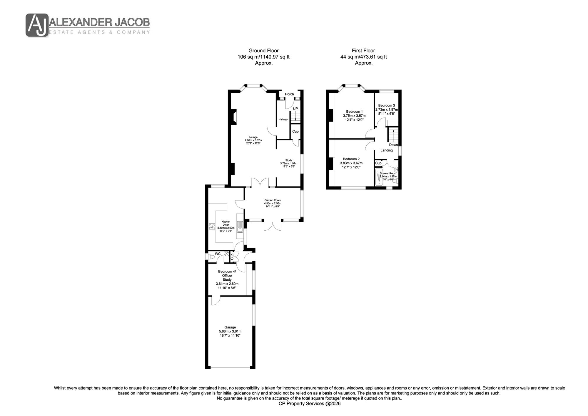 Millson View Main Street, Worksop floorplan