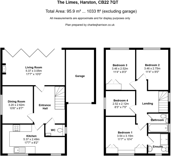 The Limes, Cambridge floorplan