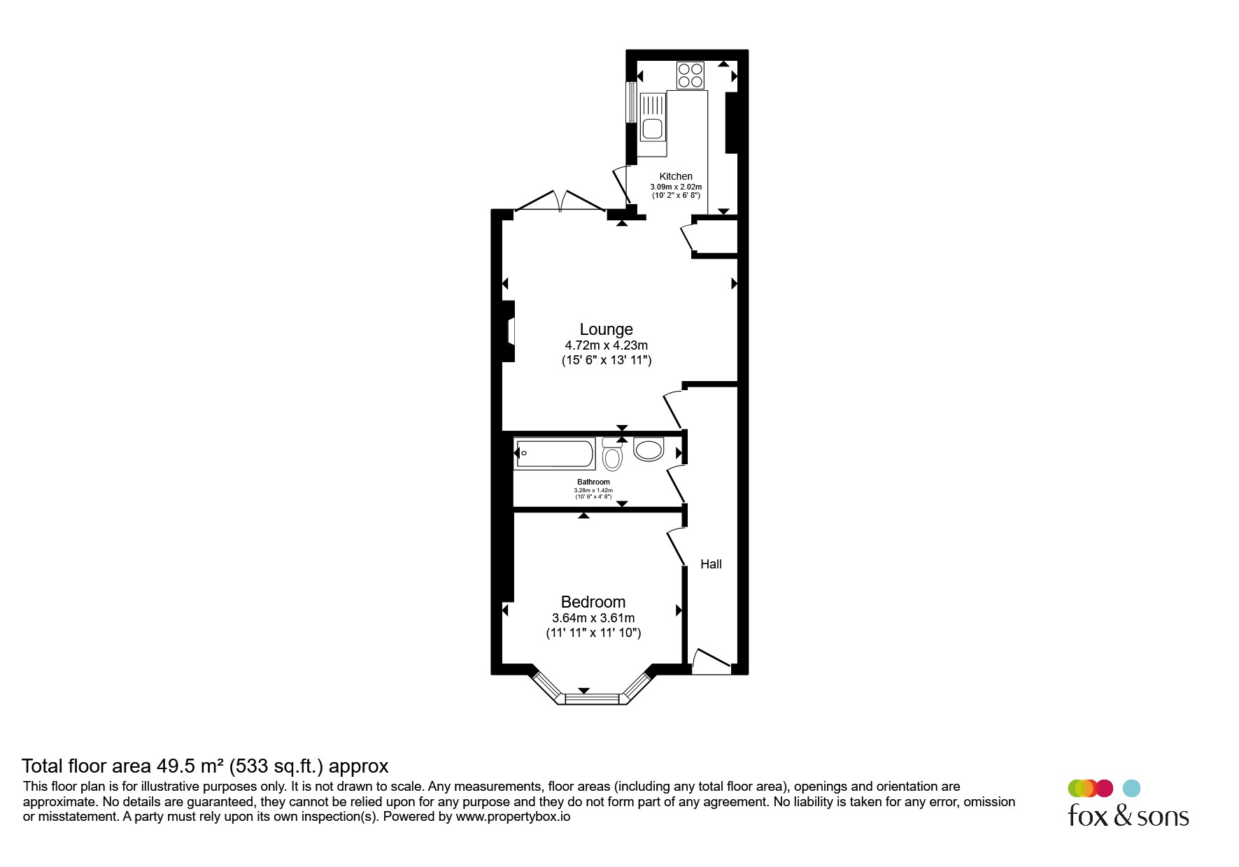 62a, Buckingham Place, Brighton floorplan