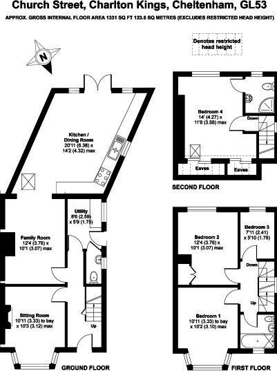 4 Bedrooms Semi-detached house to rent in Church Street, Charlton Kings, Cheltenham GL53