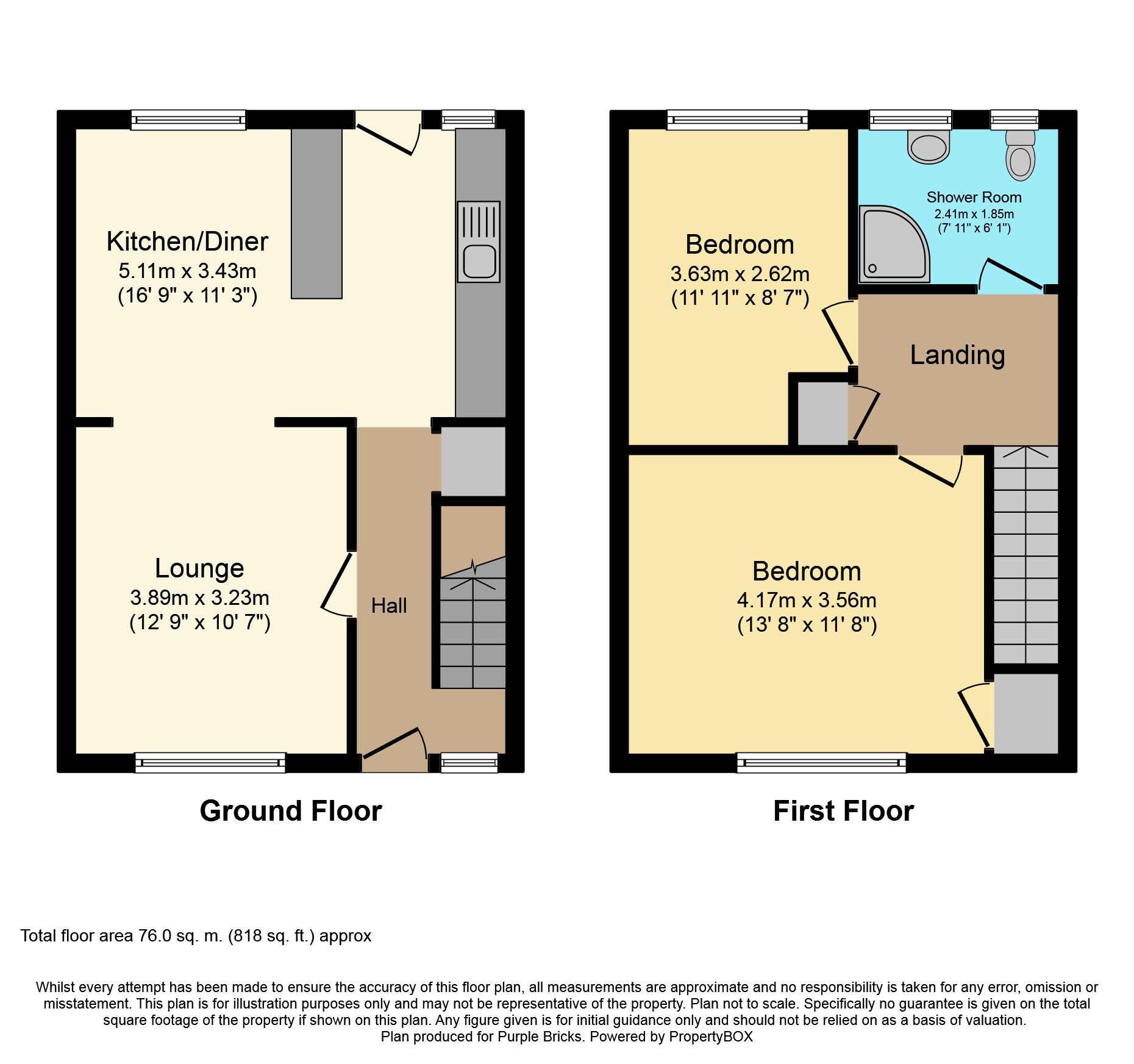 2 Bedrooms Terraced house for sale in Preston Road, Abingdon OX14