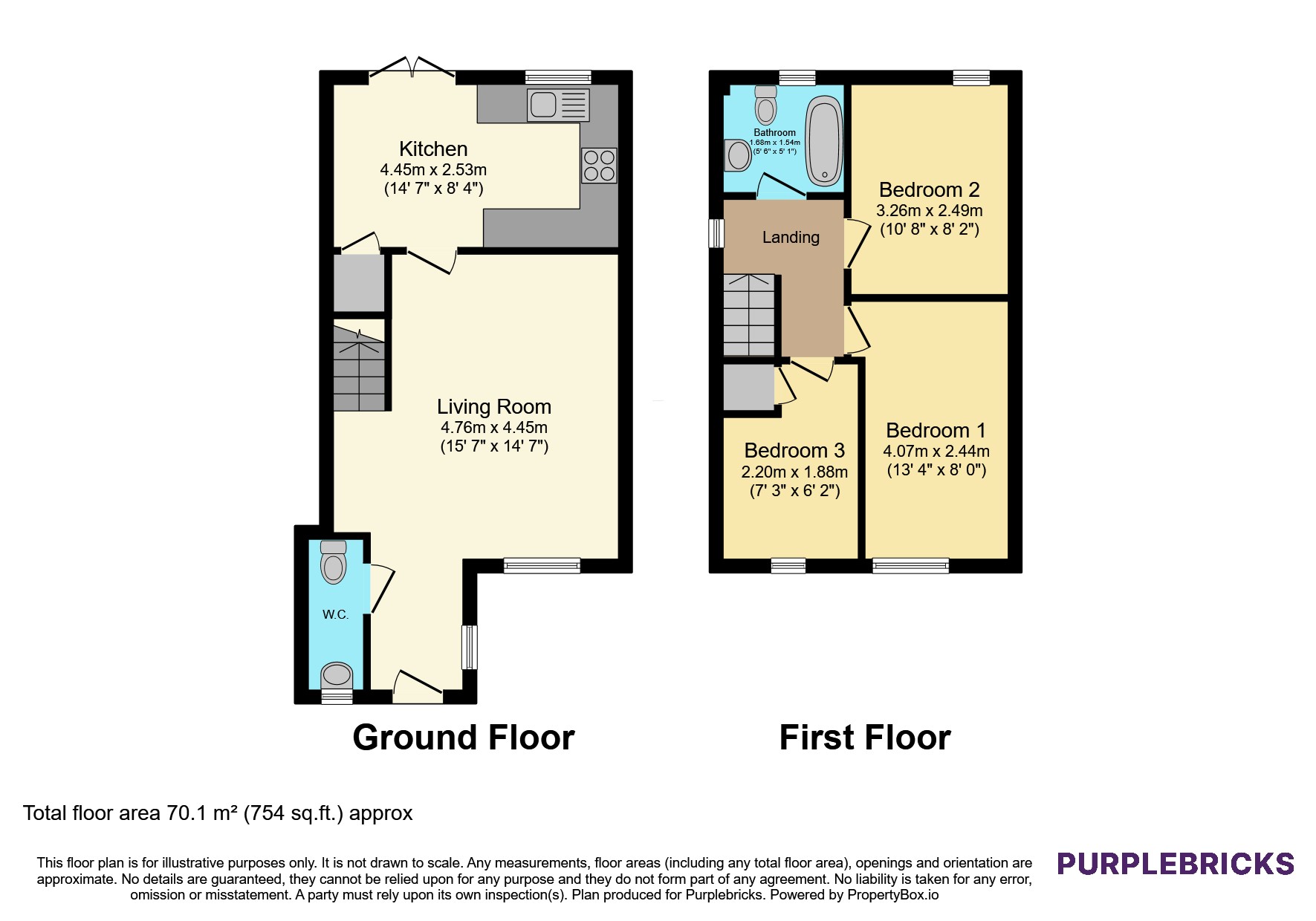 Berryhill Crescent, Wishaw floorplan