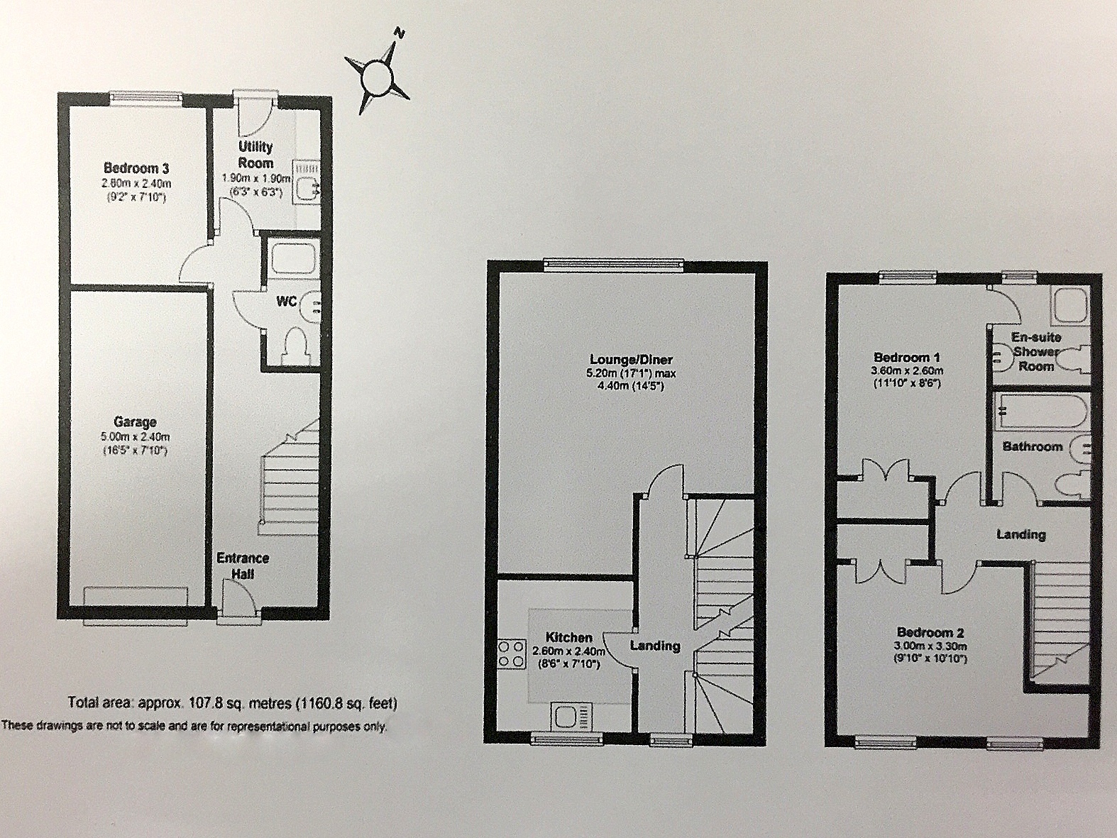 3 Bedrooms Town house to rent in Grosvenor Mews, Prices Lane, Reigate RH2