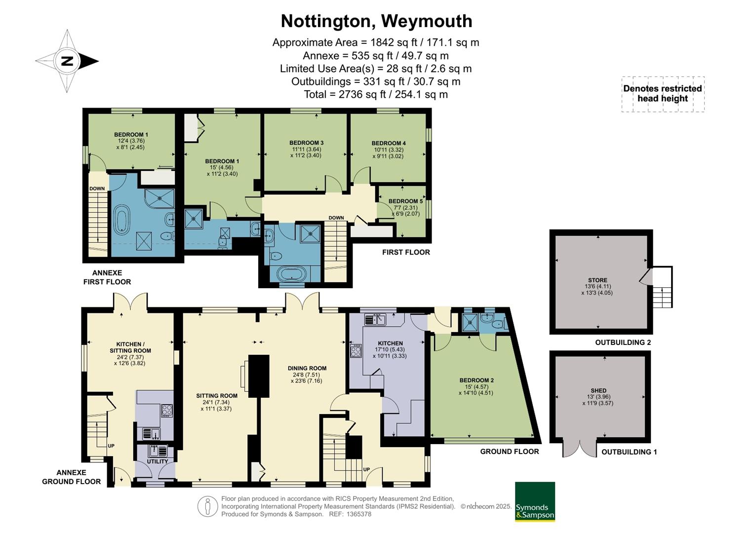 The Barn House, Nottington Lane, Weymouth floorplan