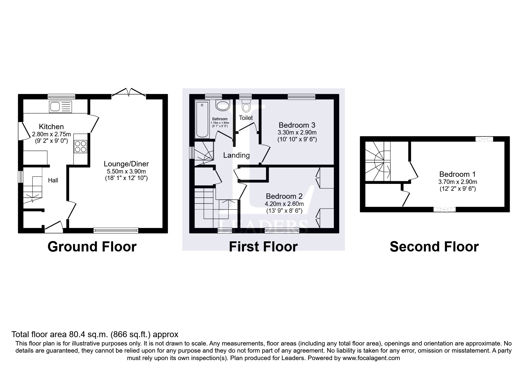 26, Wakely Road, Dorset floorplan