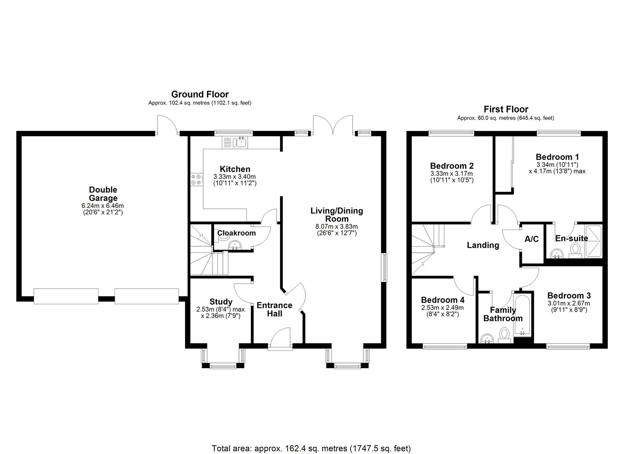 53 Whittington Crescent, Wantage floorplan