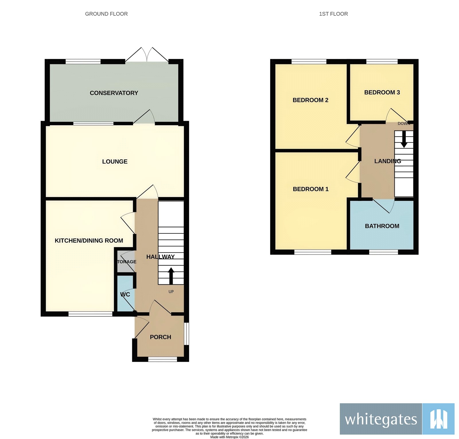 20, Langtry Close, Merseyside floorplan