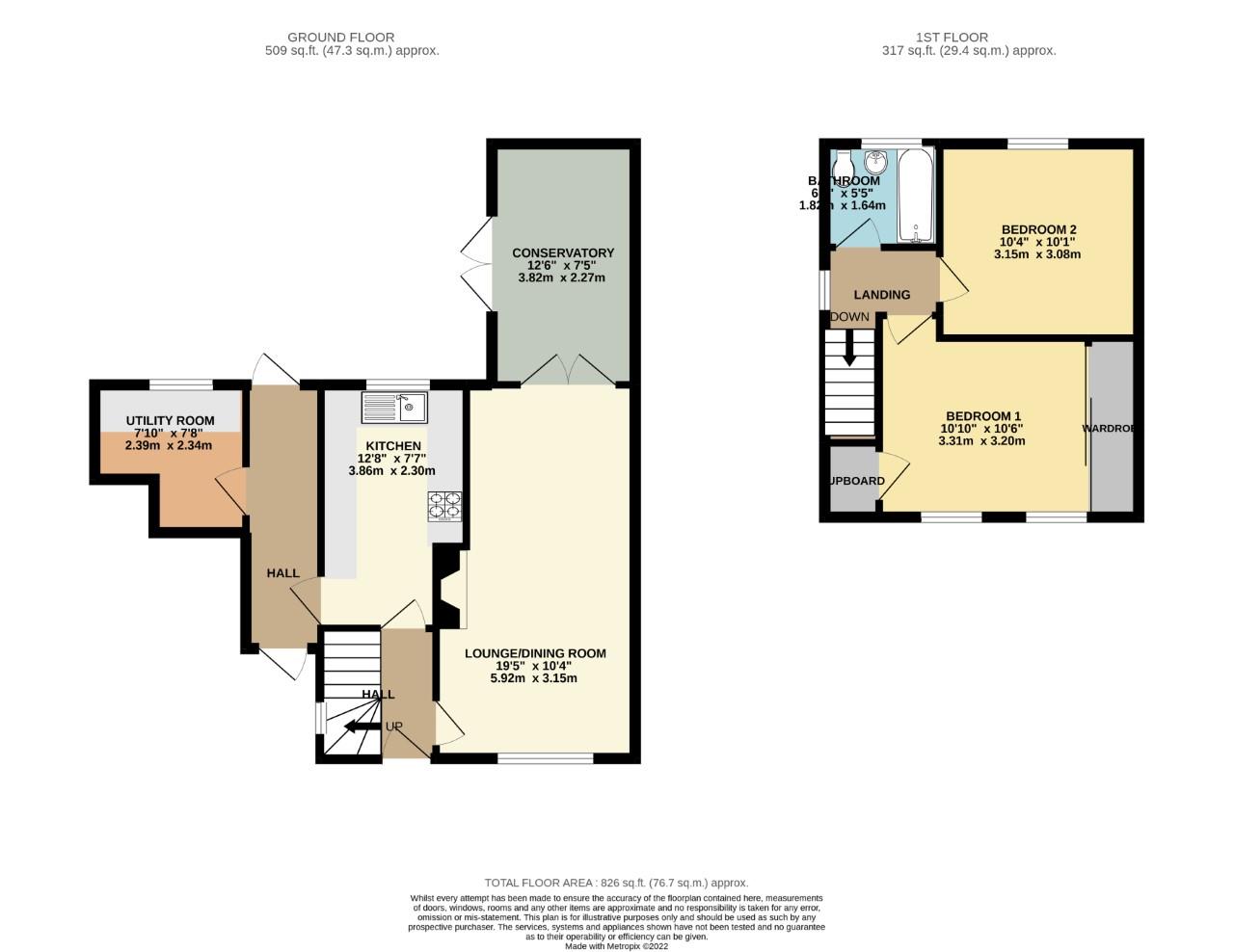 128, Windsor Road, Newmarket floorplan