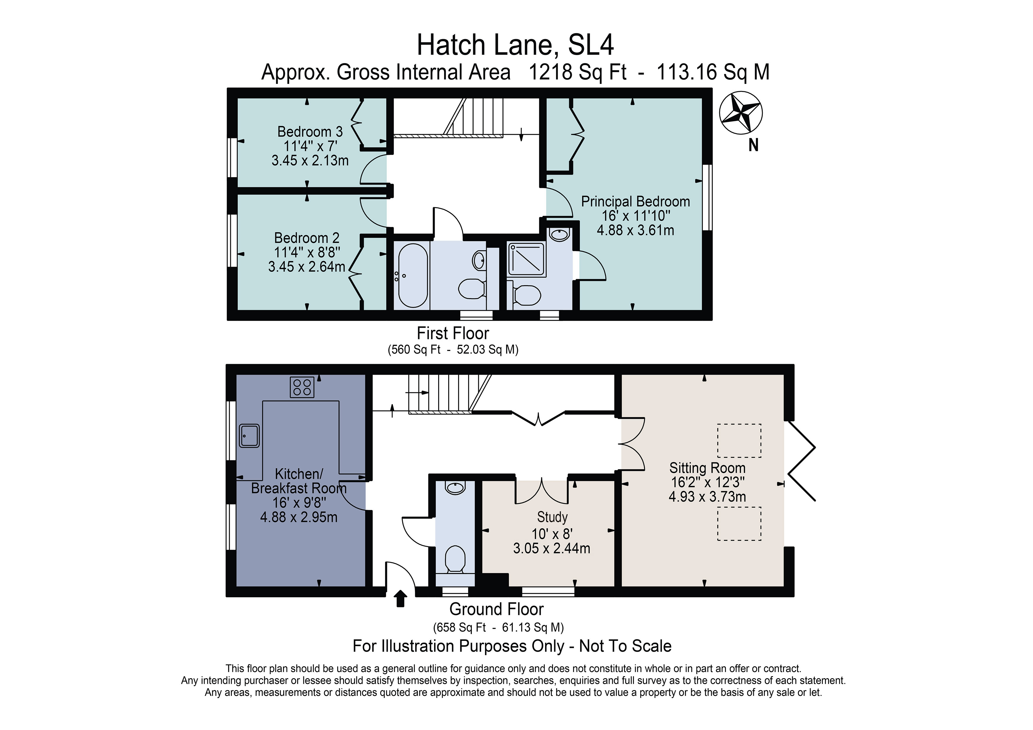 45, Hatch Lane, Berkshire floorplan