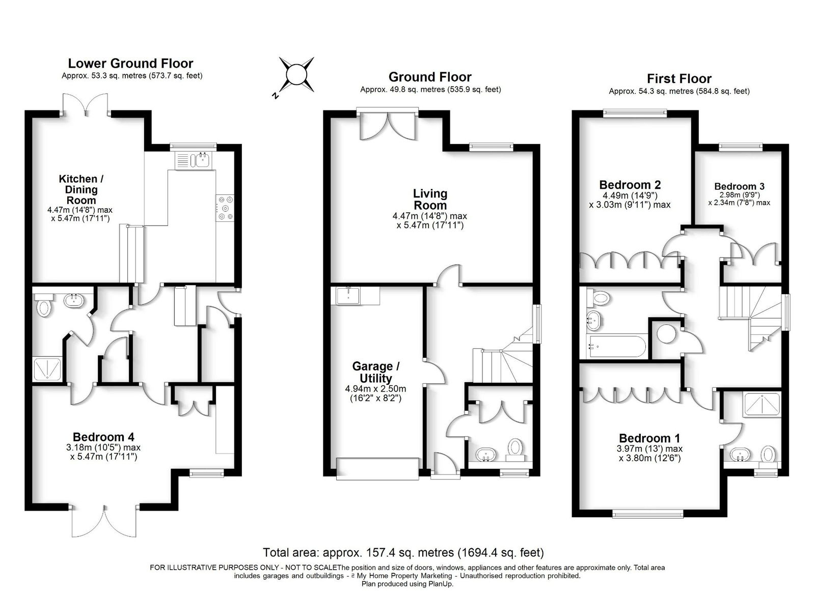 2, Hazelbank, Rickmansworth floorplan