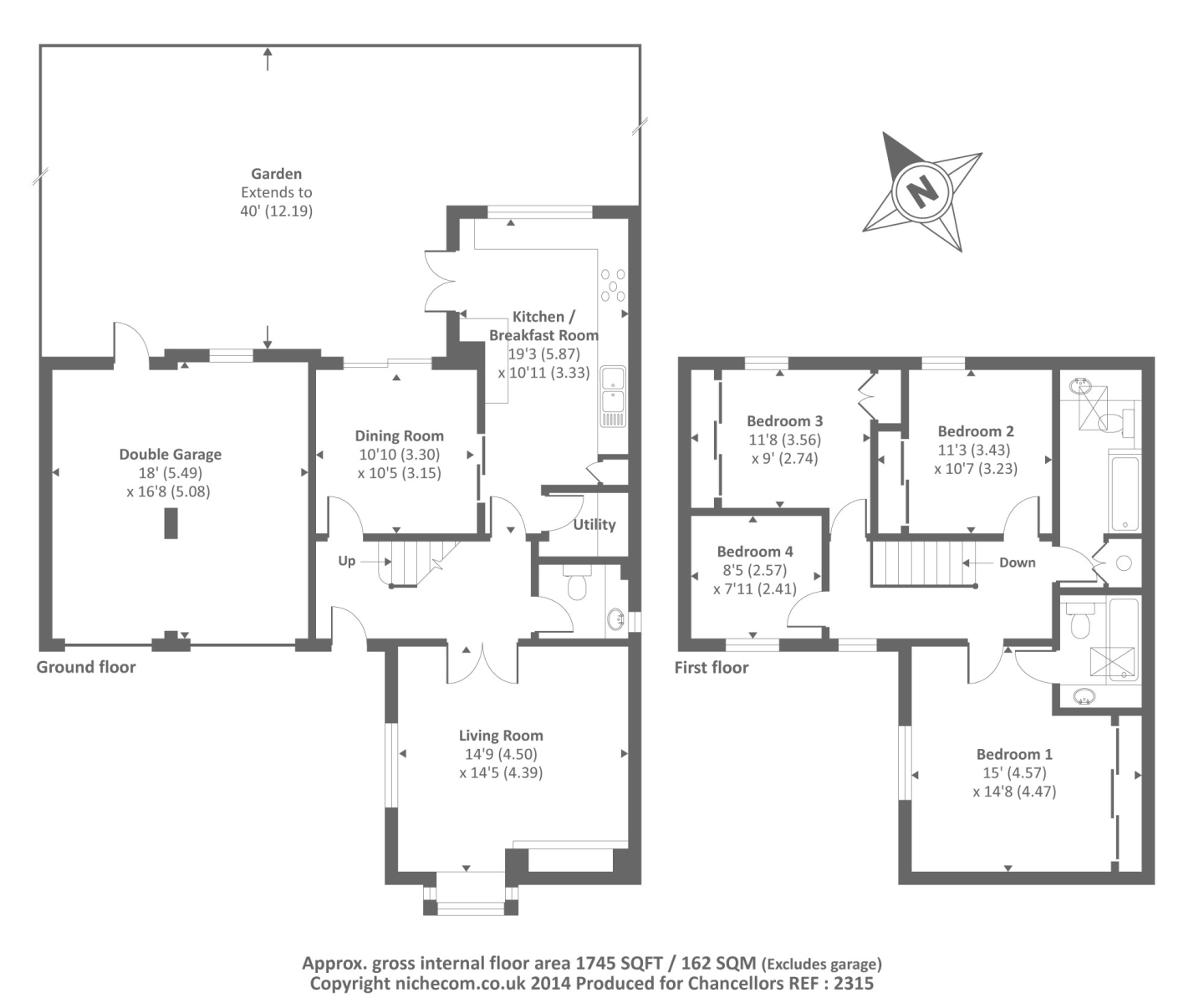 Carvoeiro, Goughs Lane, Bracknell floorplan