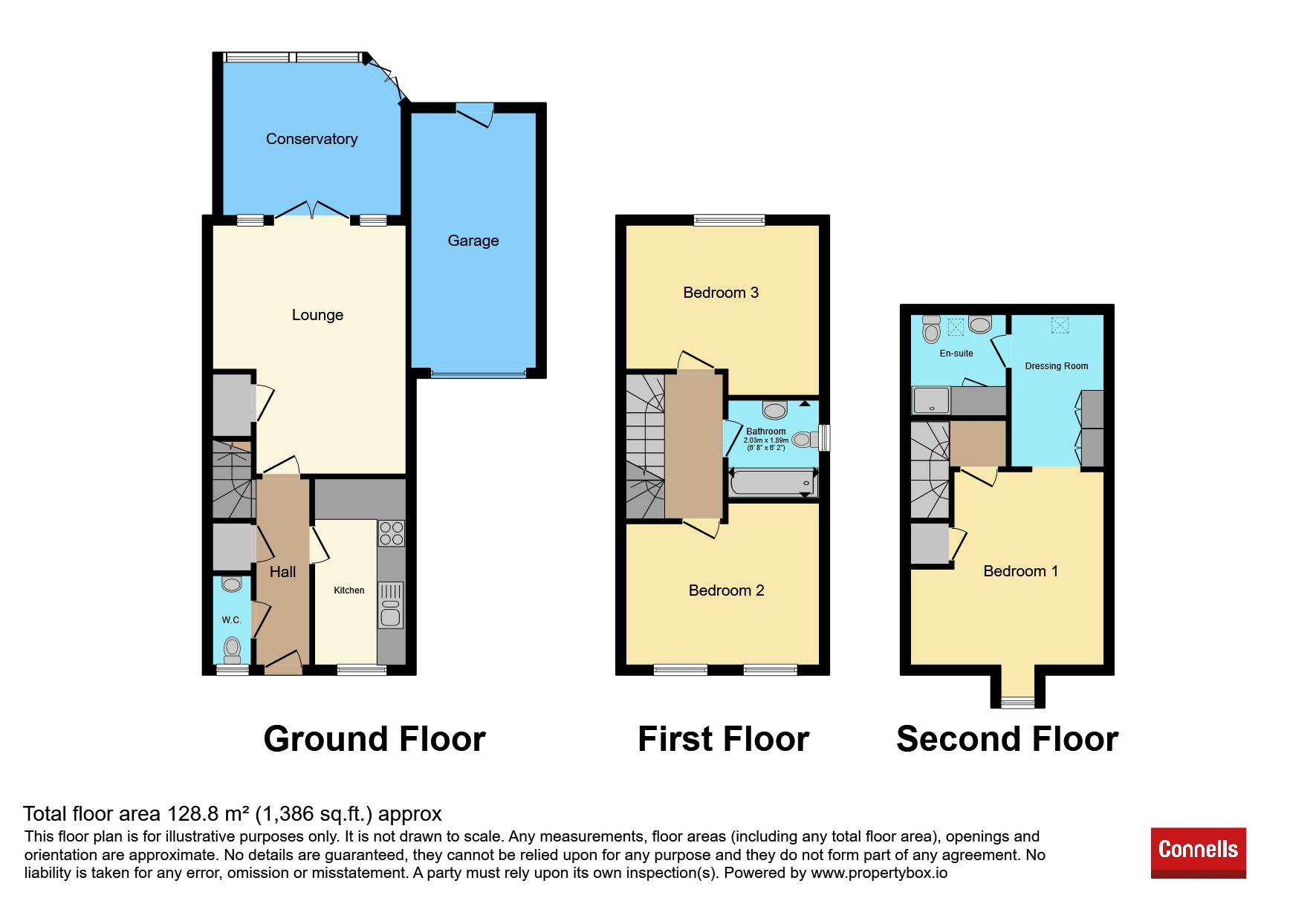 93, Marbury Drive, Bilston floorplan