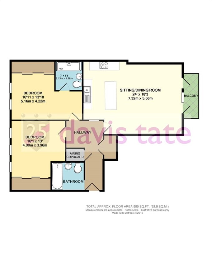 72, Queens Wharf, Reading floorplan