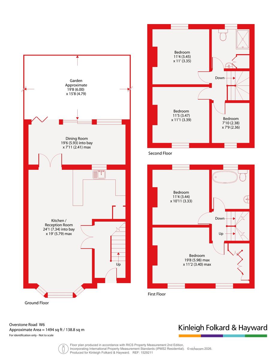 Overstone Road, London floorplan