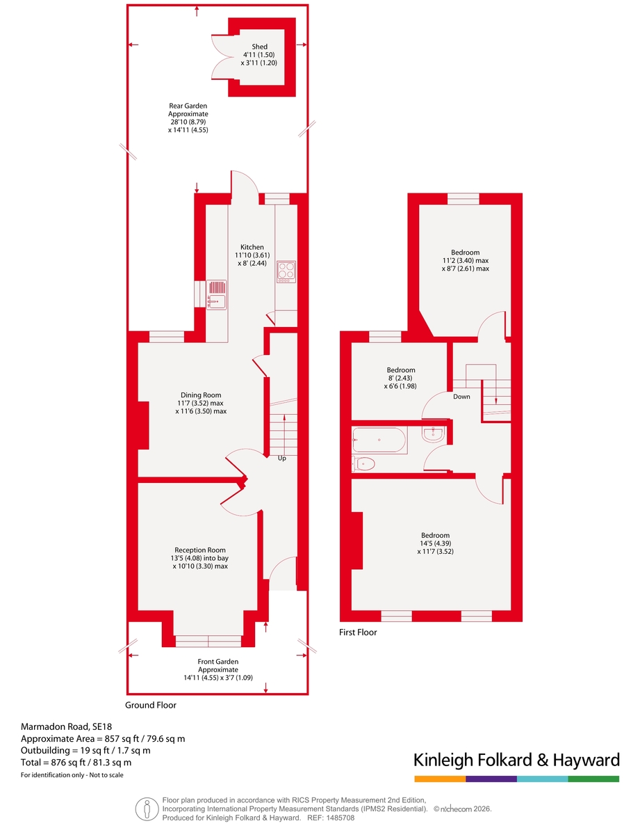 99, Marmadon Road, London floorplan