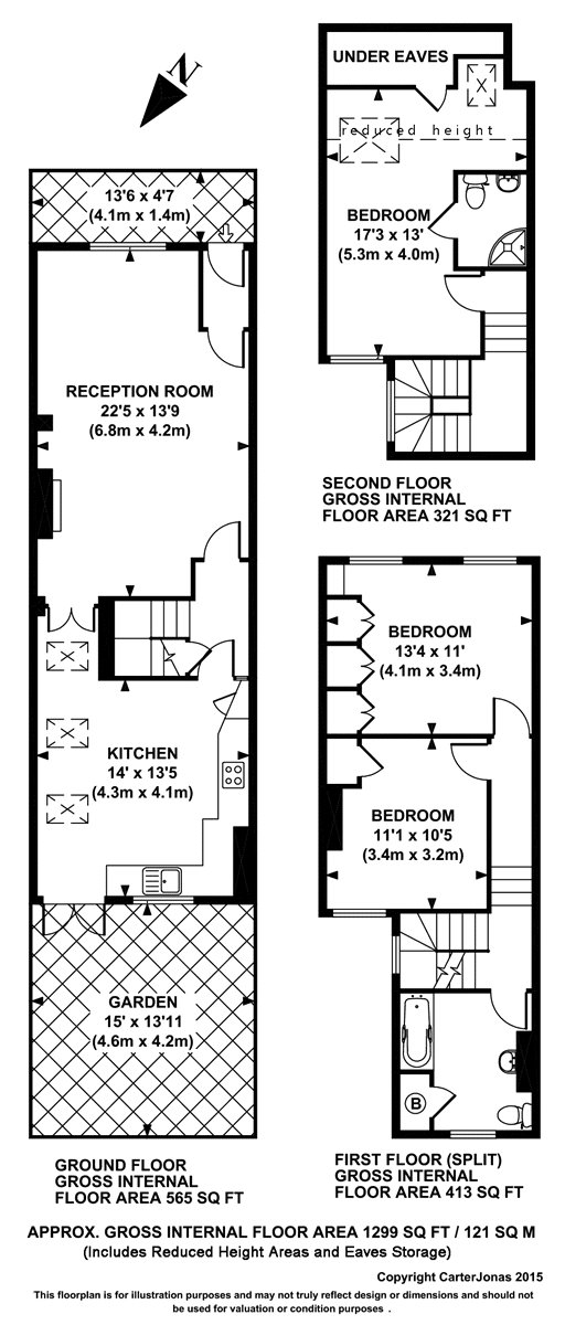 3 Bedrooms Terraced house for sale in Charles Street, Barnes SW13