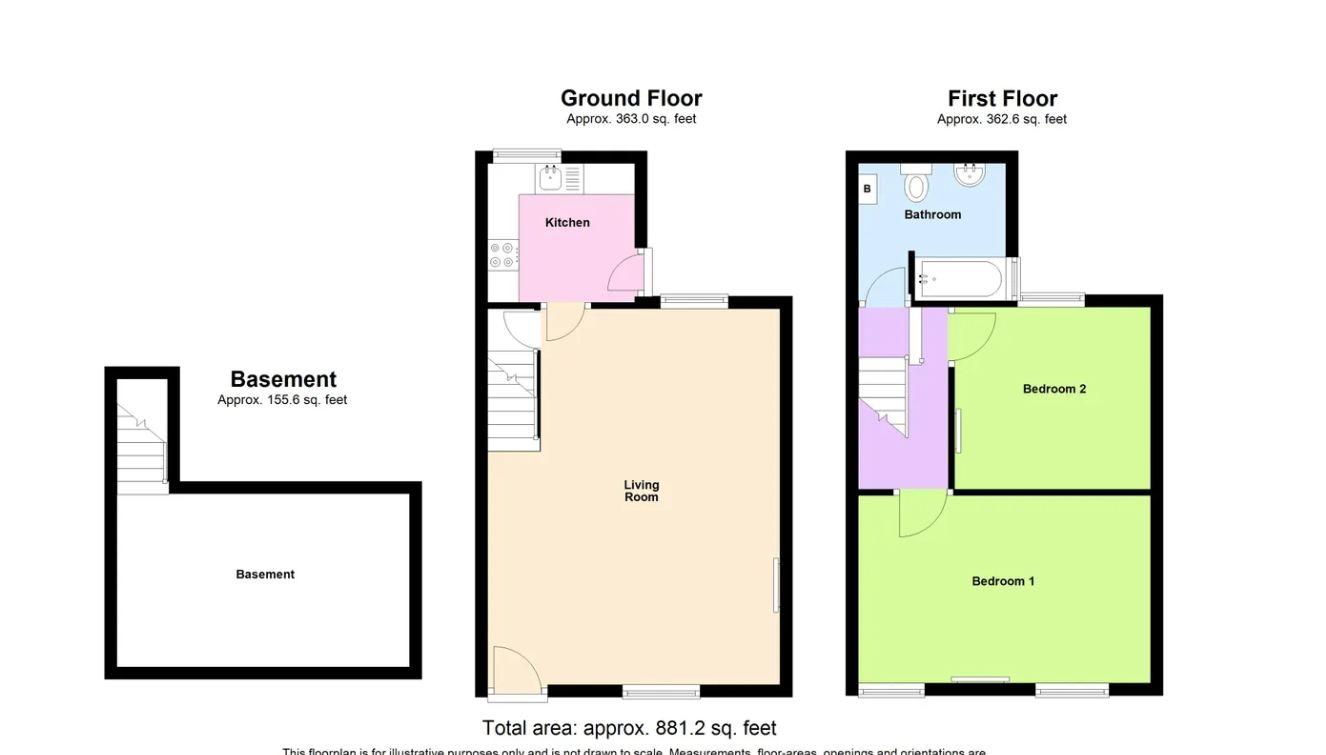 Tegfan, Heol Pentrehedyn, Machynlleth floorplan