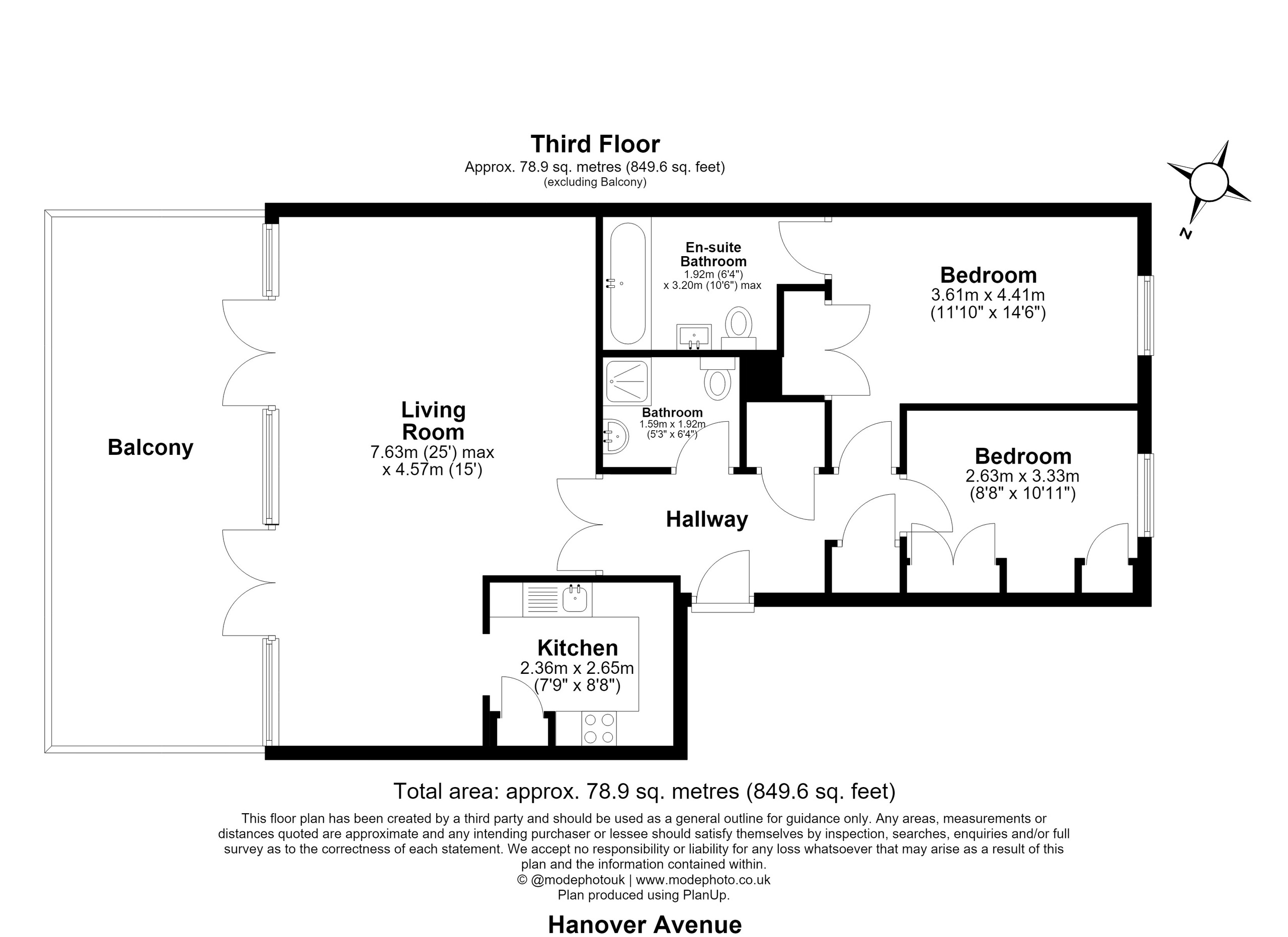 Flat 13, London floorplan