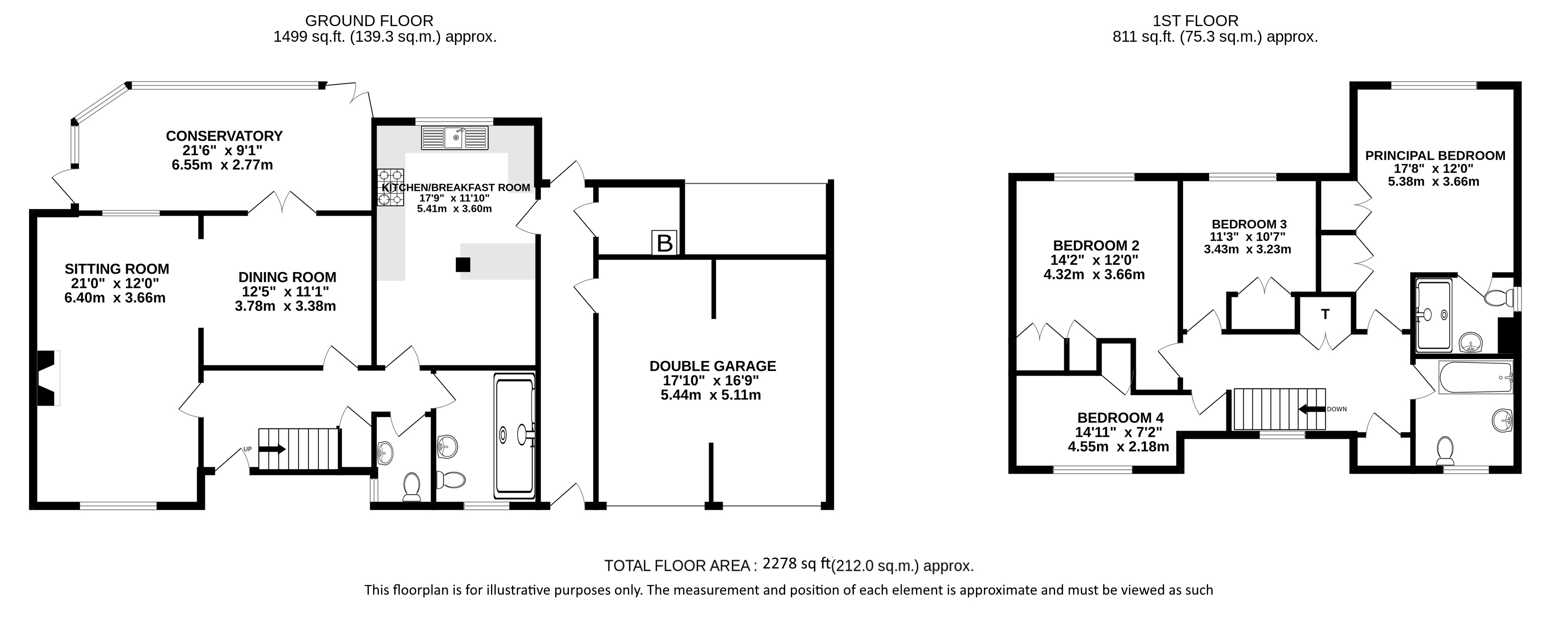 Beechwood Drive, Aldbury, Tring, Hertfordshire HP23, 4 bedroom detached