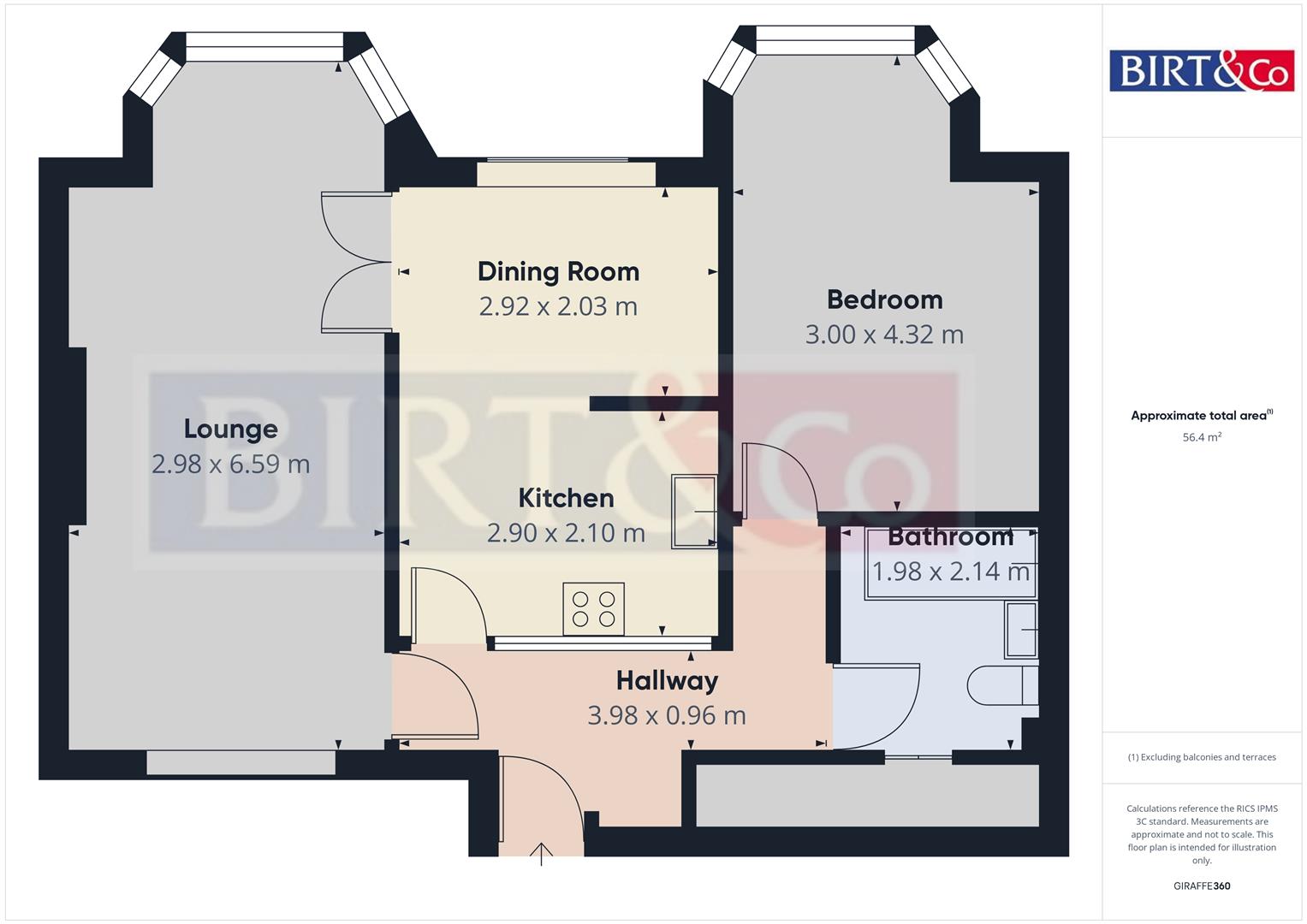 11, Ashley House, Tenby floorplan