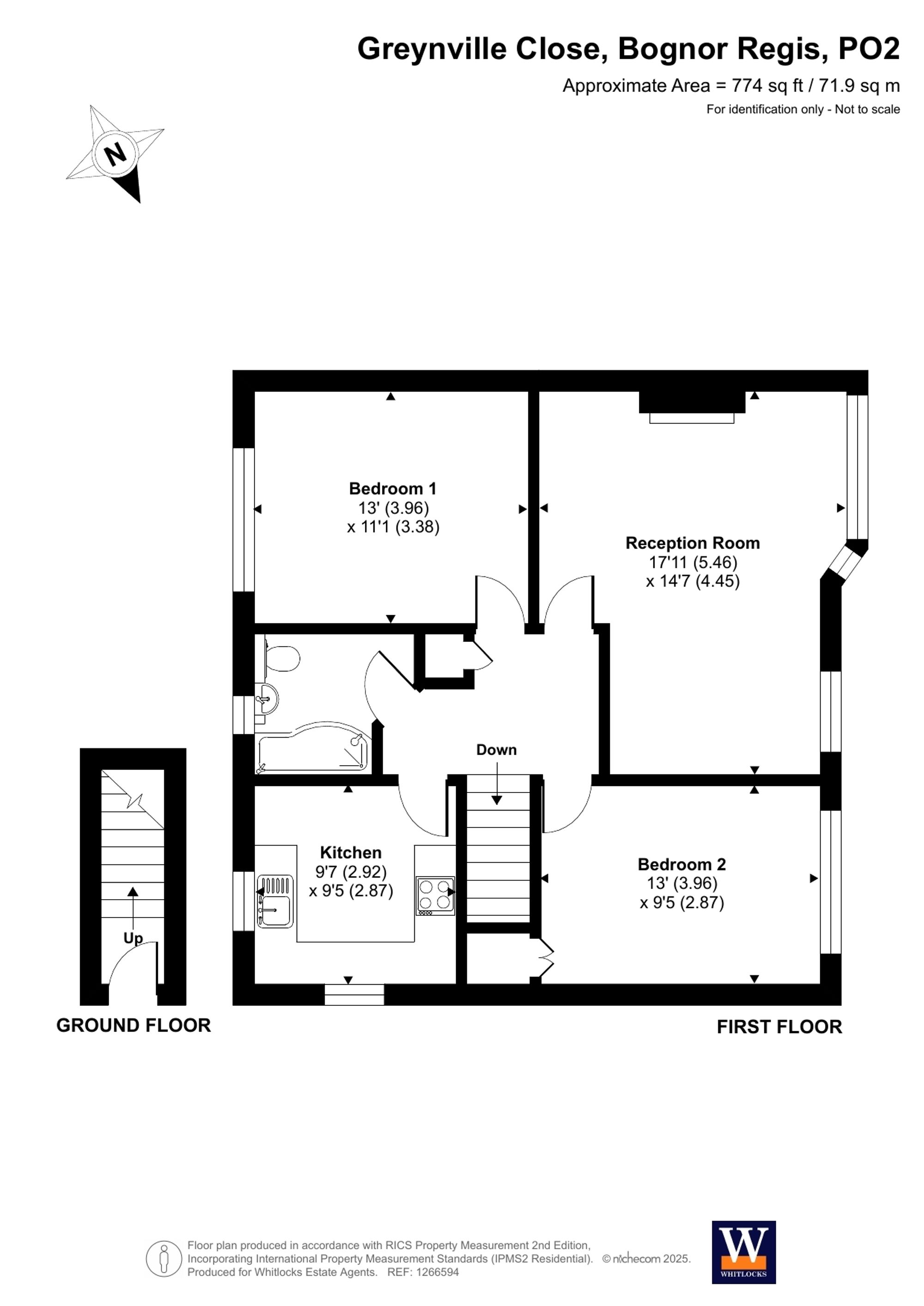 13b Greynville Close, Bognor Regis floorplan