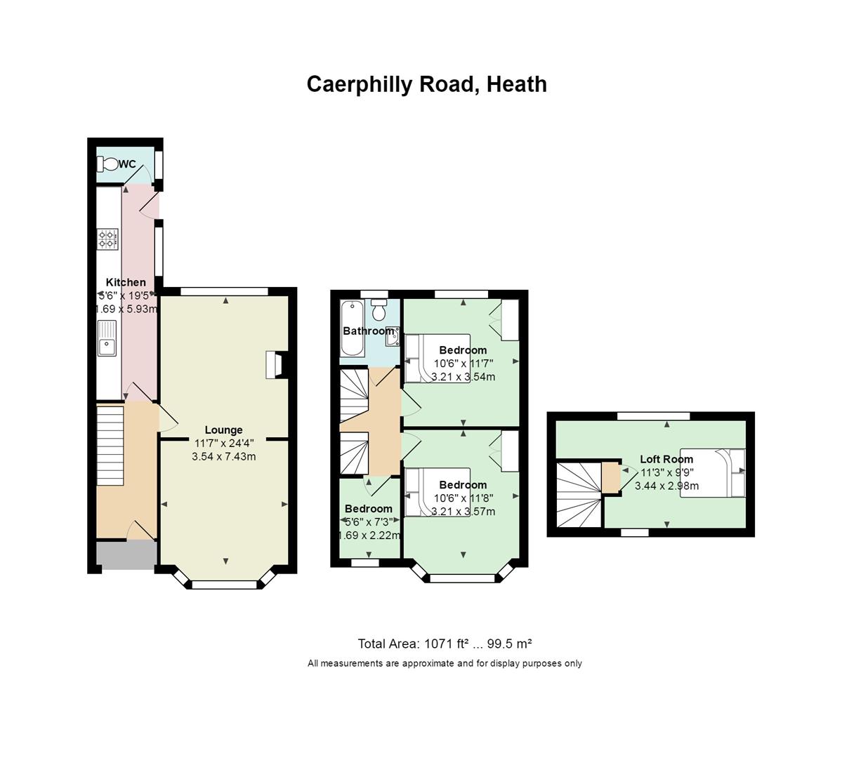 154, Caerphilly Road, Cardiff floorplan