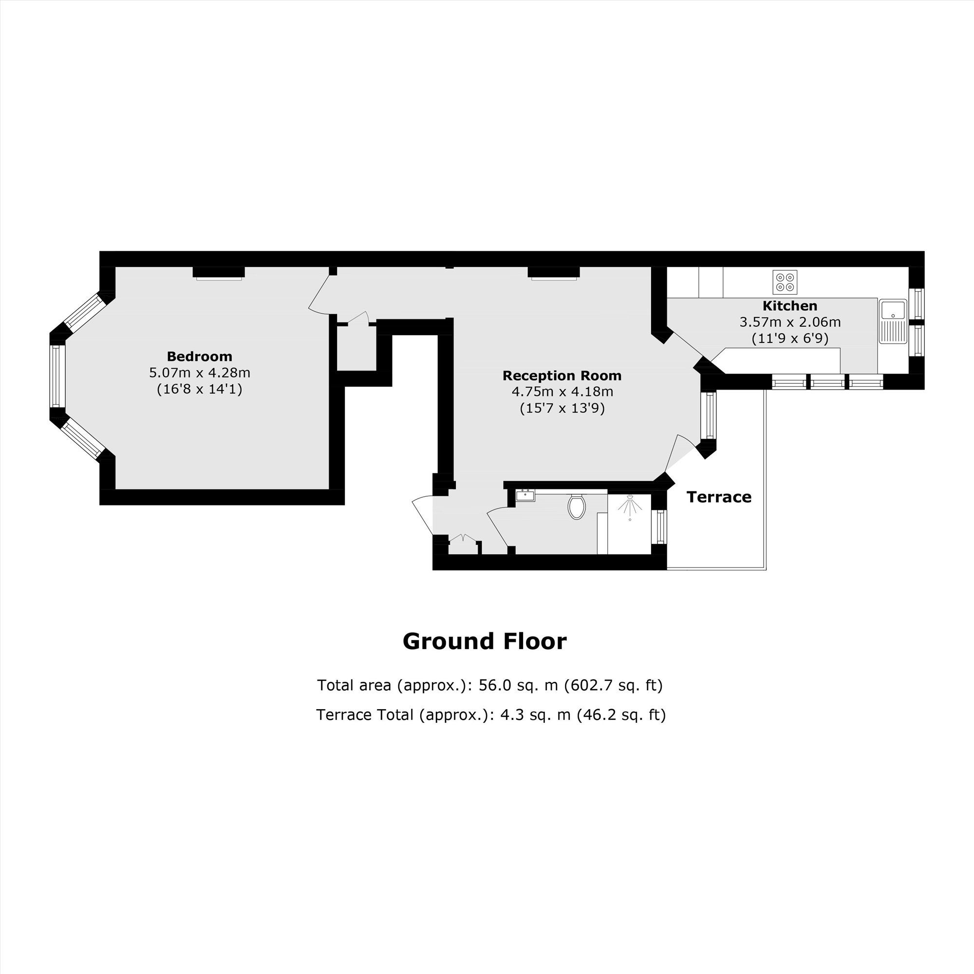 188A, Randolph Avenue, Maida Vale floorplan