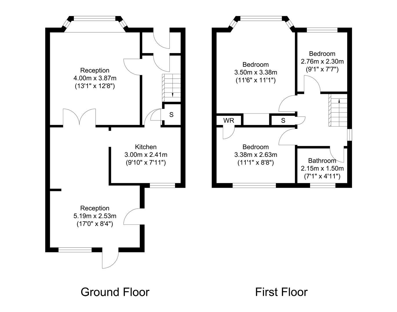 46, Hollies Drive, Stoke-On-Trent floorplan