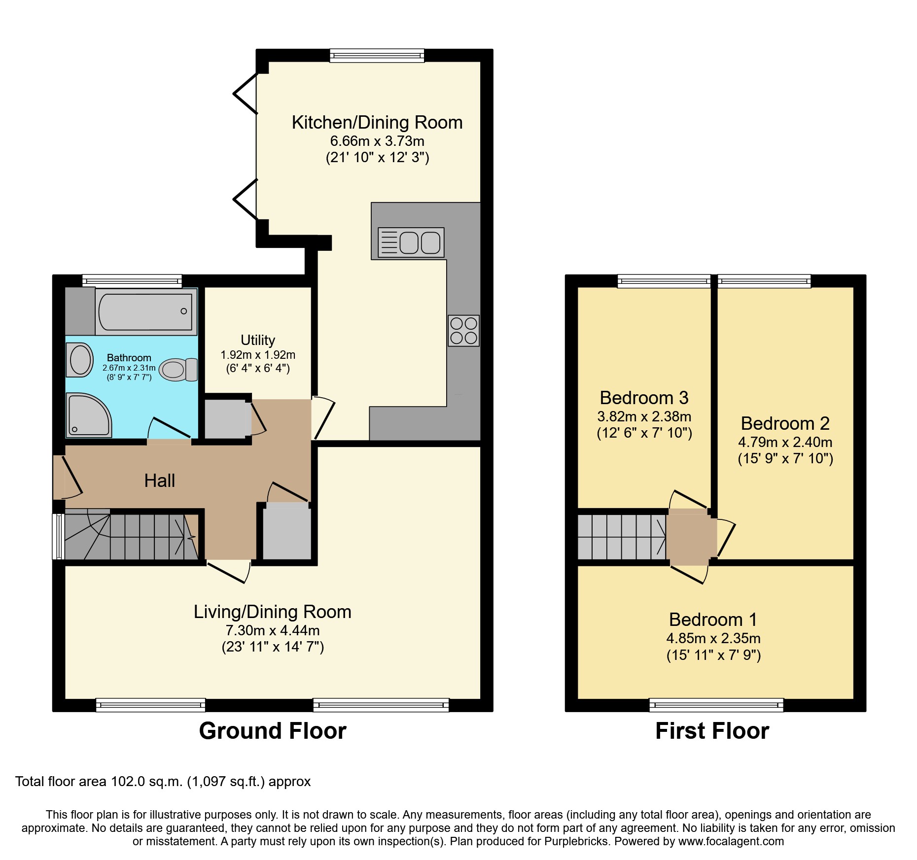 2, Jasmine Close, Derby floorplan