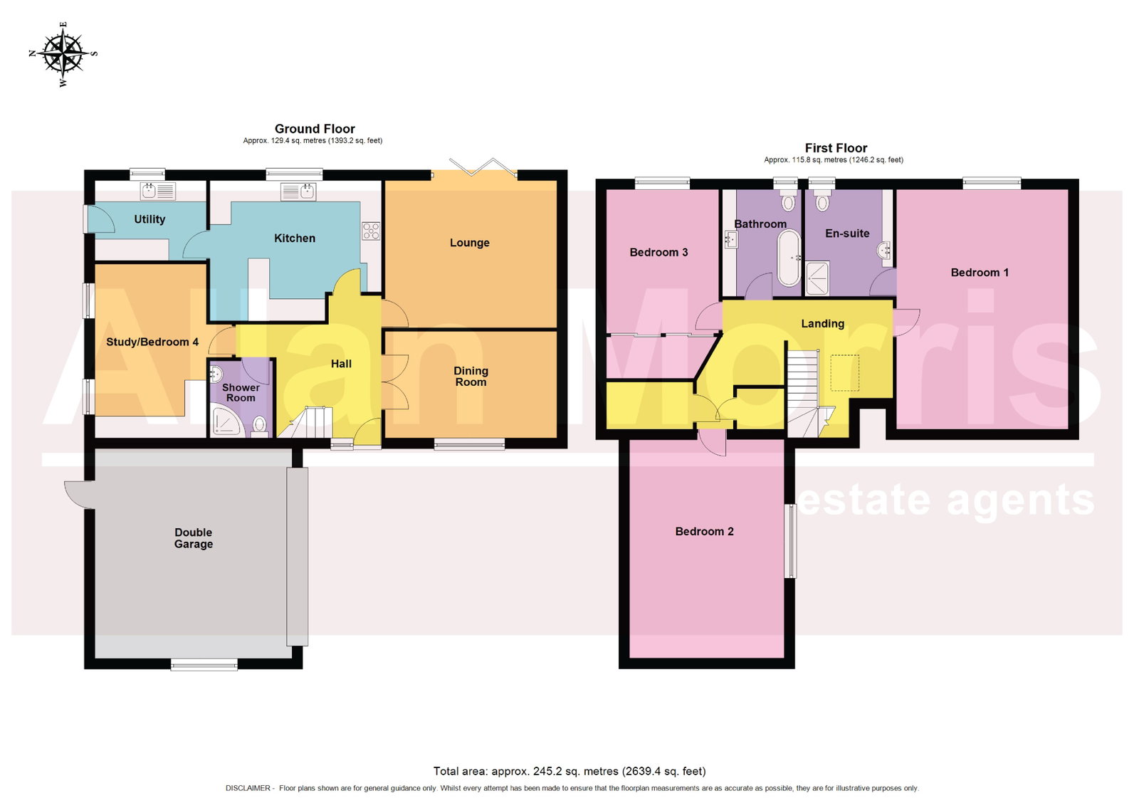 2, Rossendale Close, Worcester floorplan